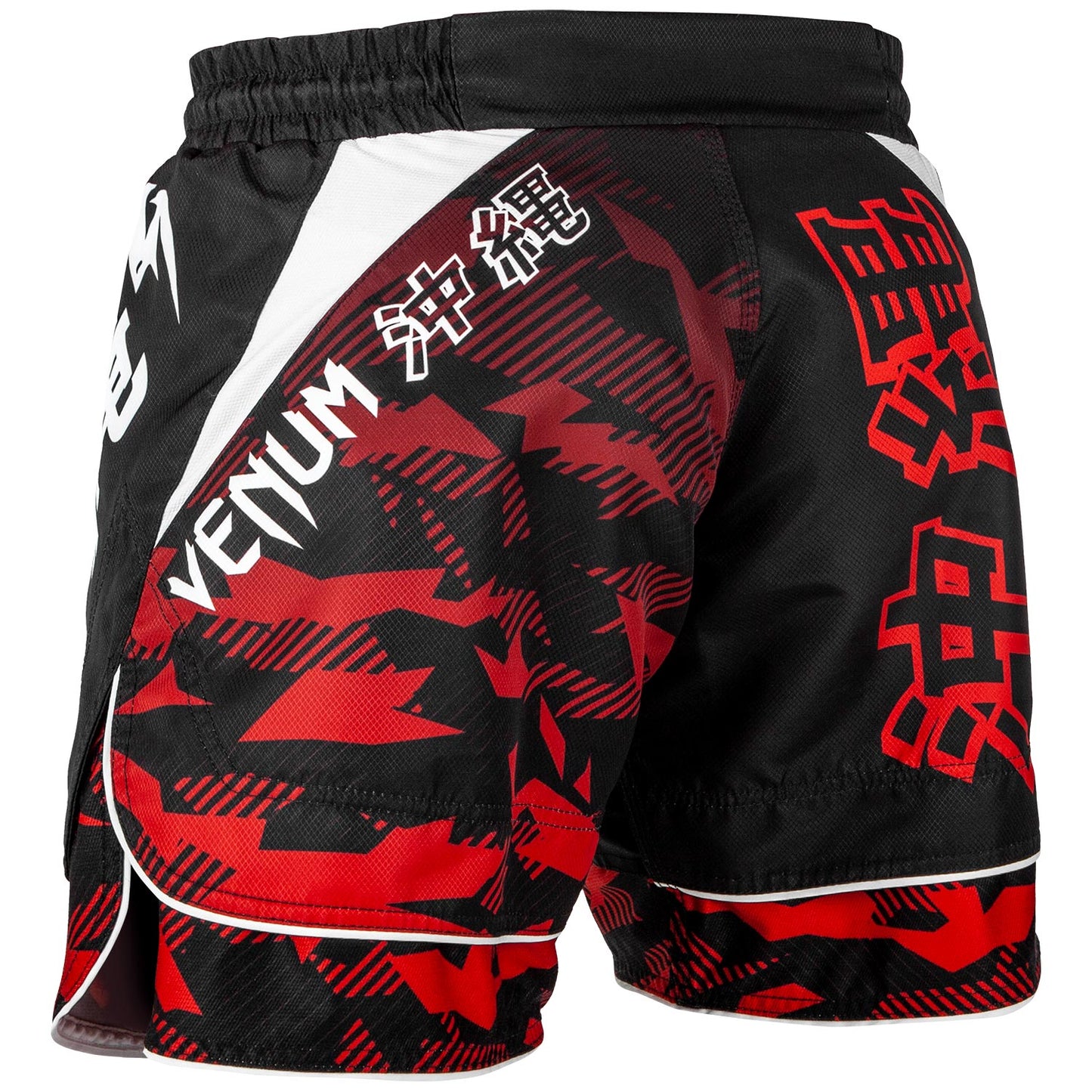 Venum Okinawa 2.0 Fightshorts - Black/White-Red