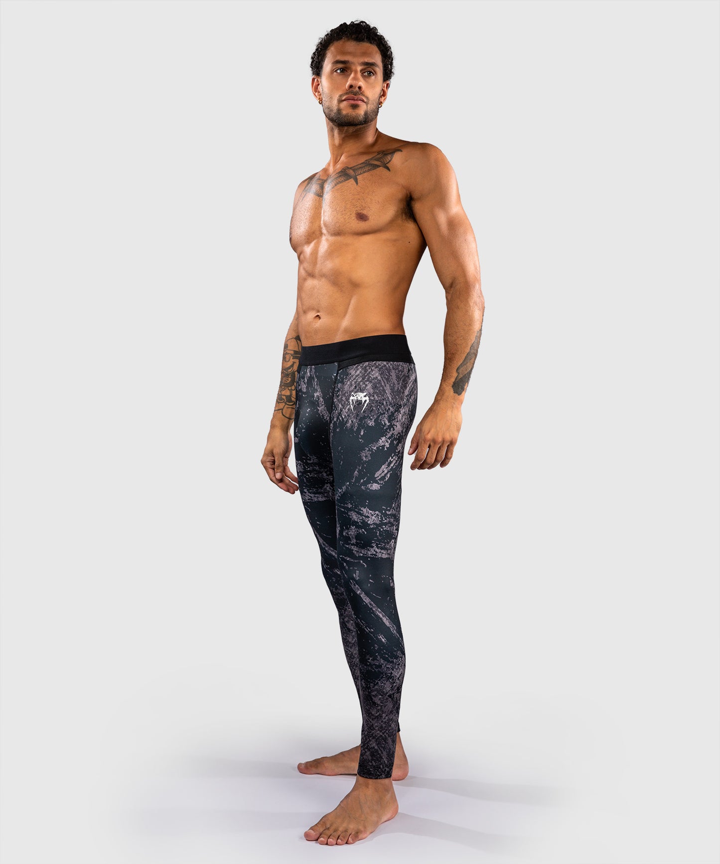 Venum Rage & Workout Kompressionshose - Schwarz/Grau