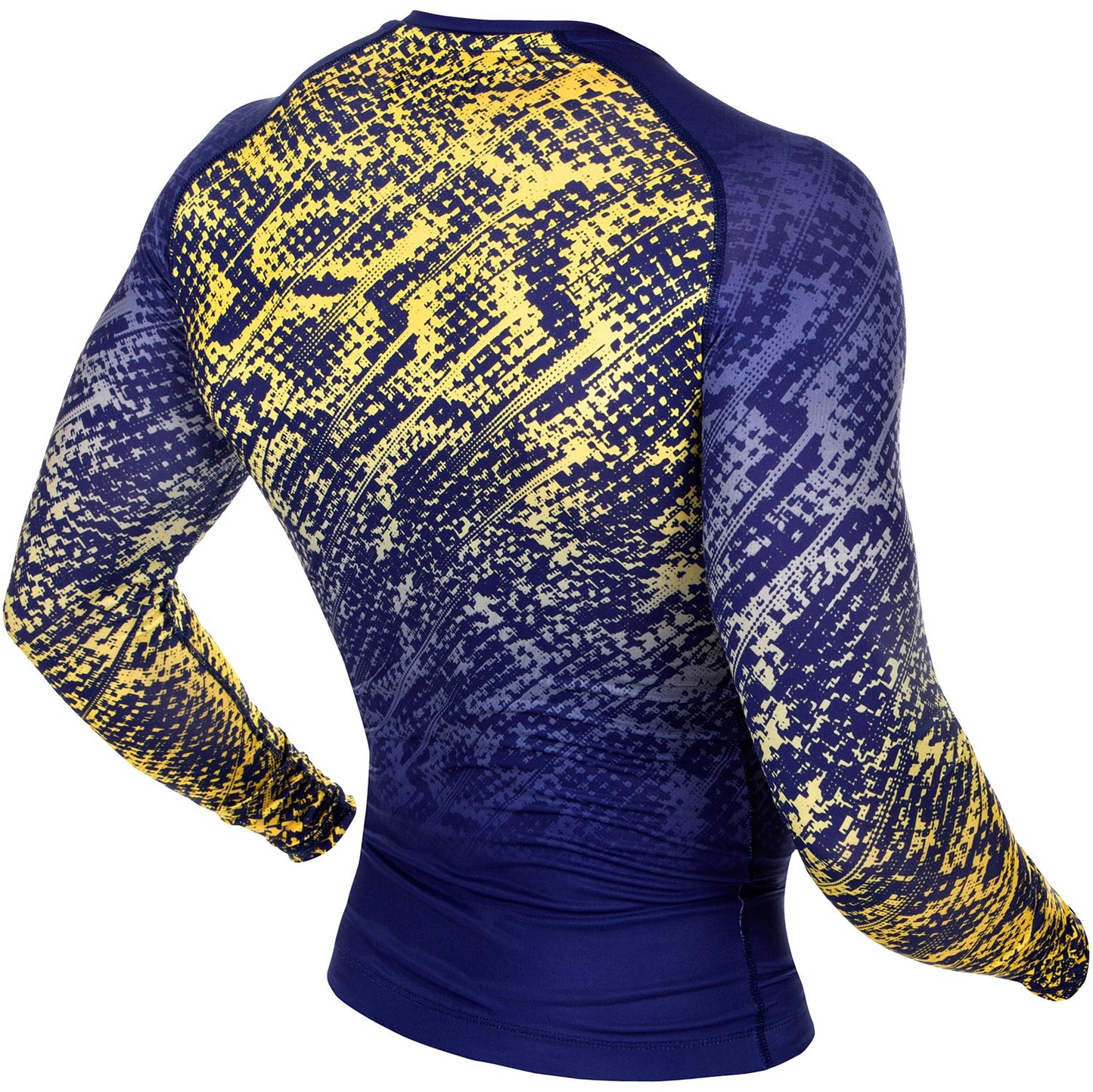 Venum Tropical Compression T-shirt - Blue/Yellow
