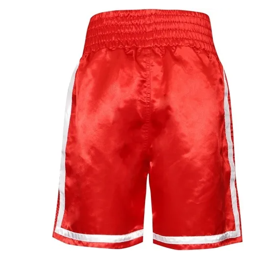 Short de Boxe Everlast Compétition - Rouge/Blanc