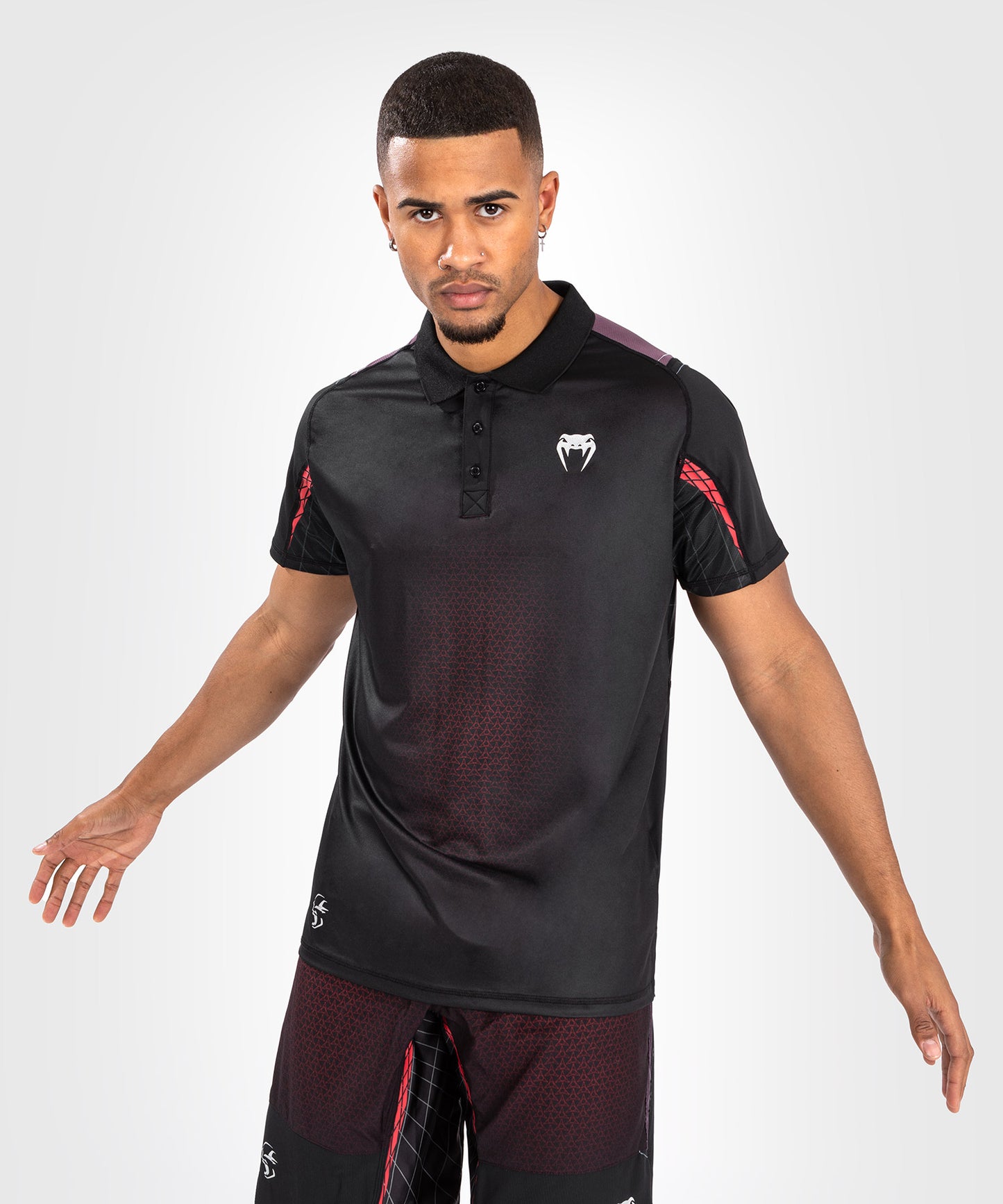 Venum x Dodge Banshee Polo Dry Tech Hombre - Negro