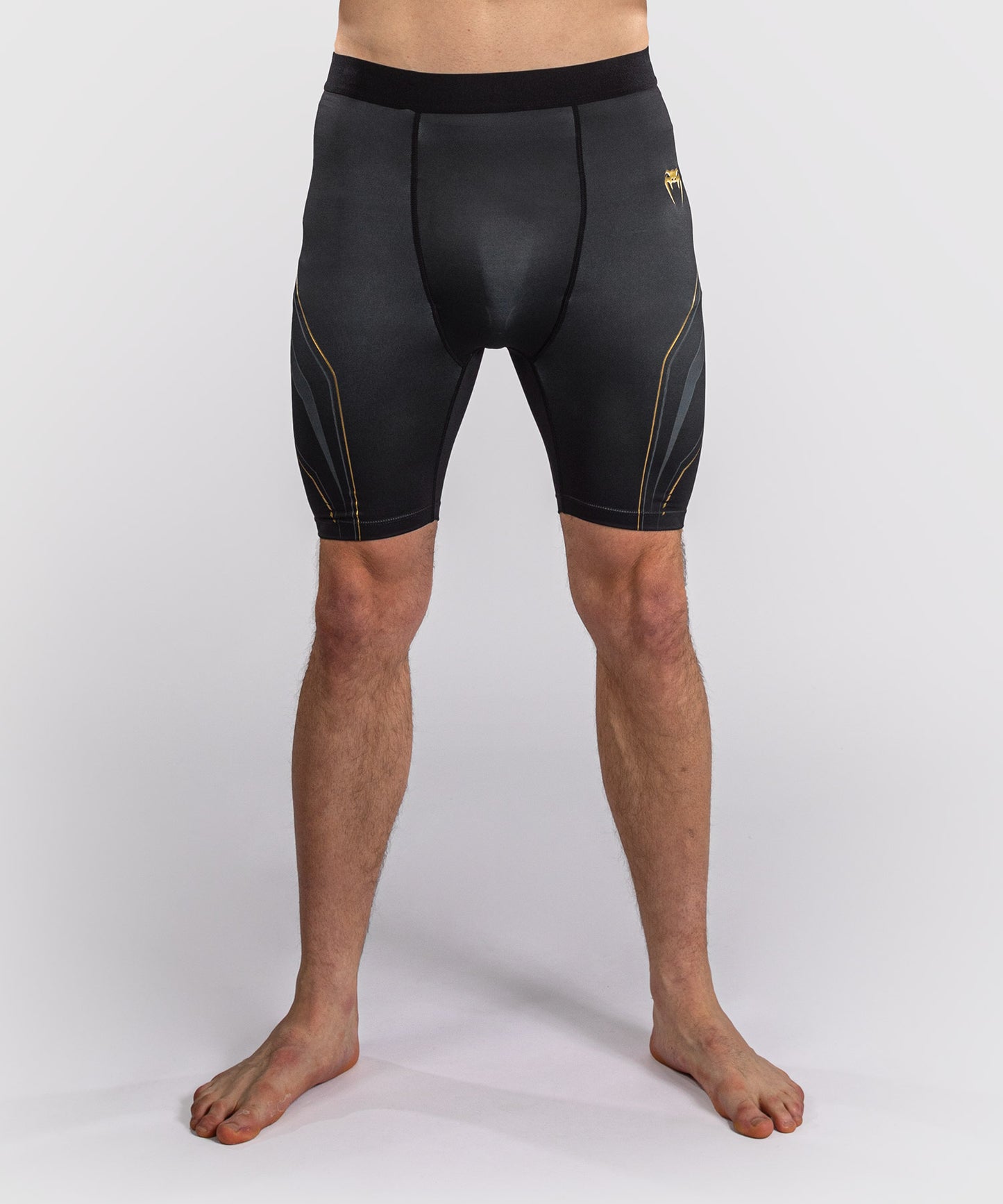 Venum Streamline Vale Tudo Shorts - Black/Gold