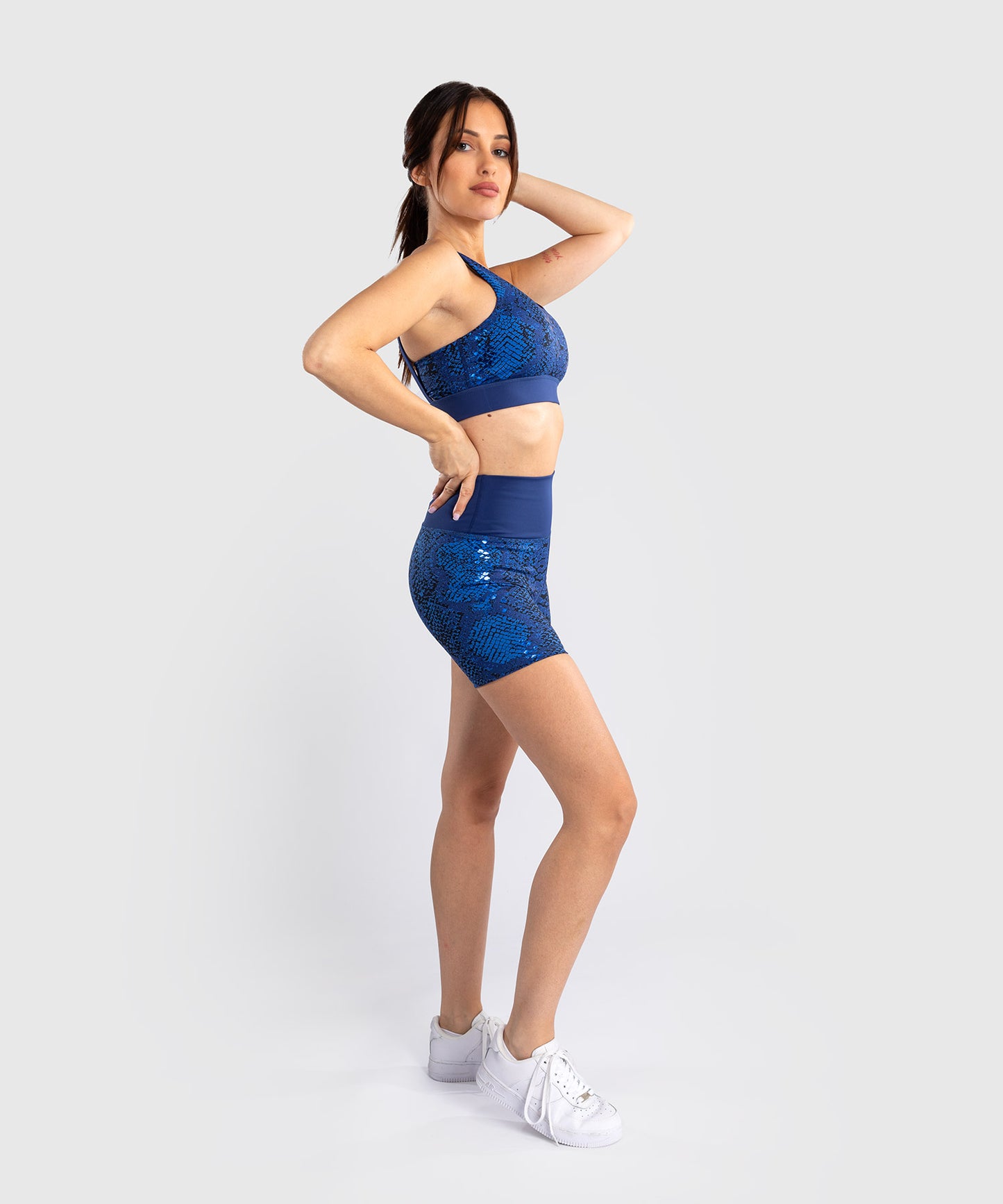 Venum Amazonia Pantalones Cortos de Compresión para Mujer - Azul Ultramarino