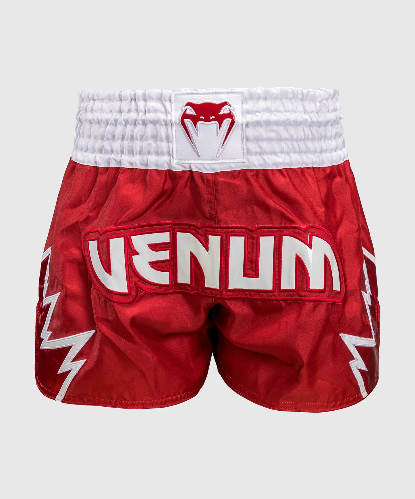 Shorts de Muay Thai Venum Inferno - Rouge/Blanc