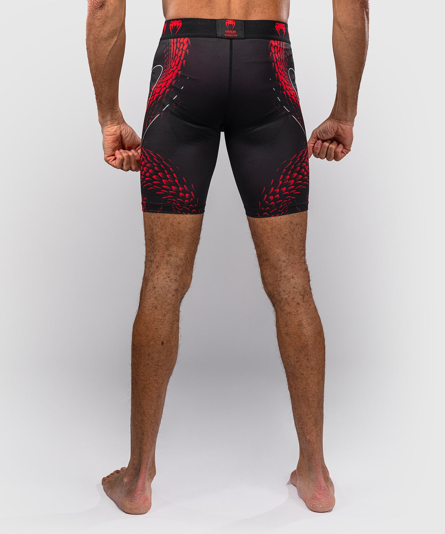 Venum Matupa Vale Tudo Shorts - Black/Red/Silver