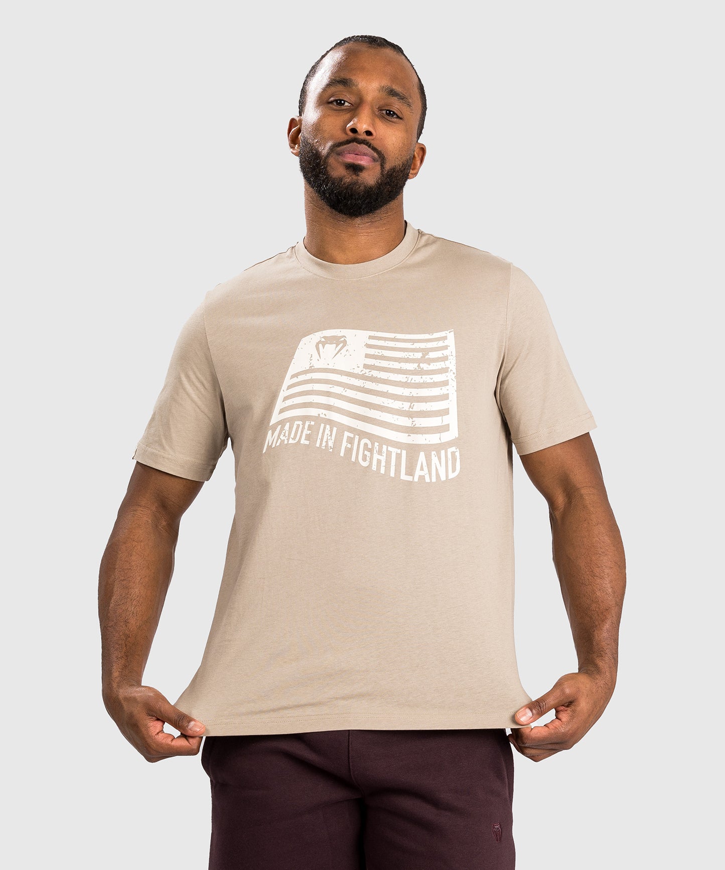 Venum Made in Fightland Maglietta - Sabbia