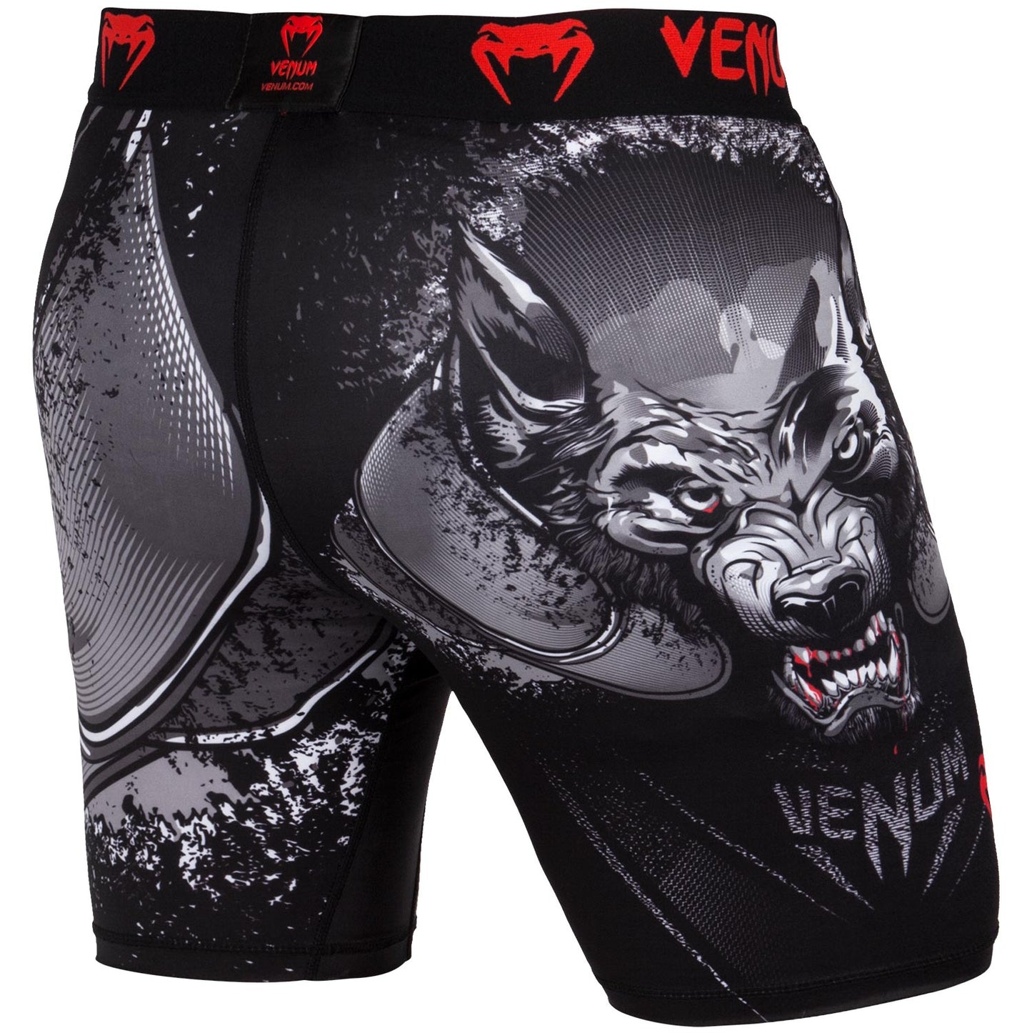 Pantaloncini a compressione Venum Werewolf - Neri/Grigi