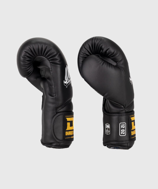 Danger Rocket Boxing Gloves - Black