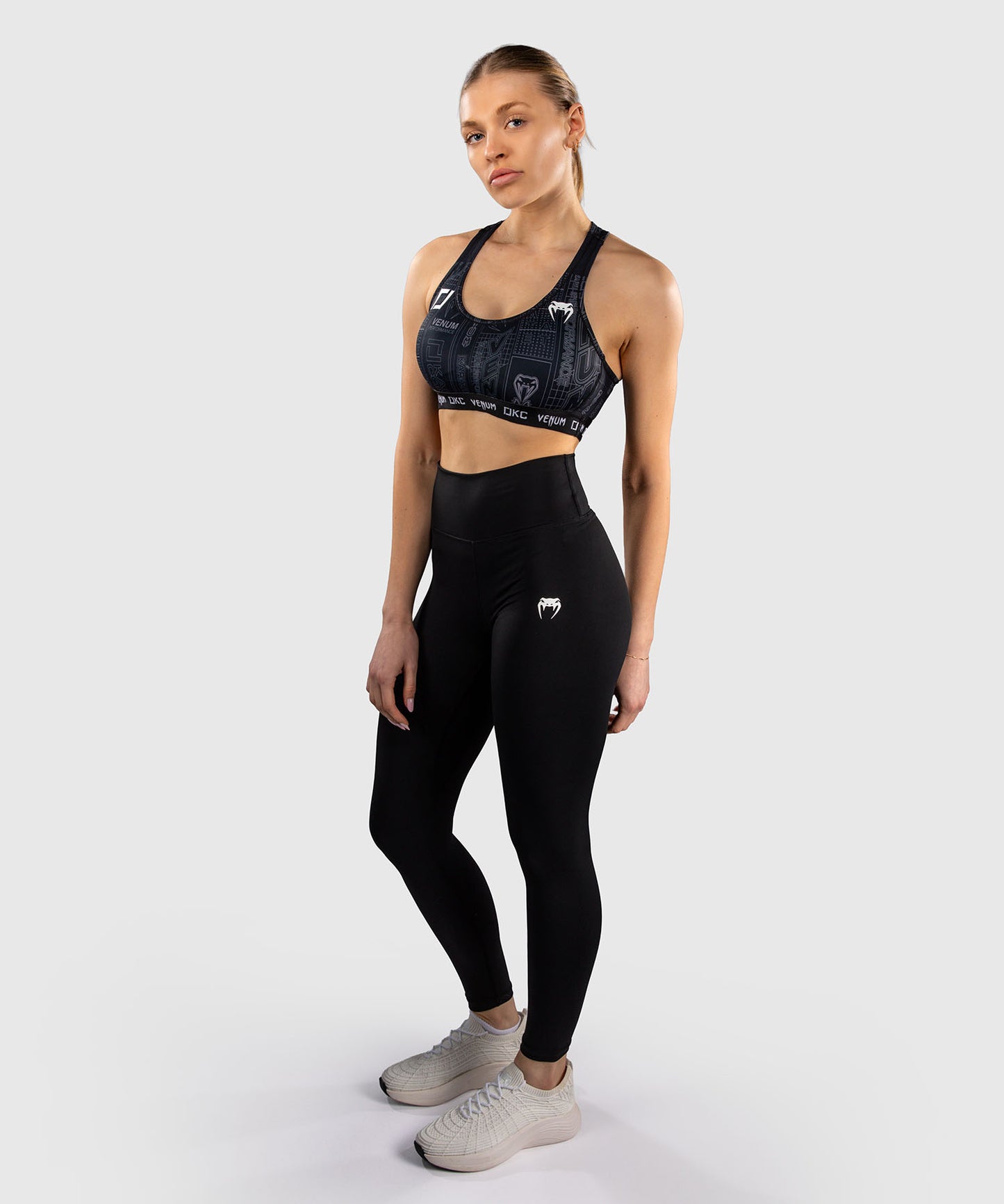 Karate Combat by Venum Sport-BH – Schwarz/Grau