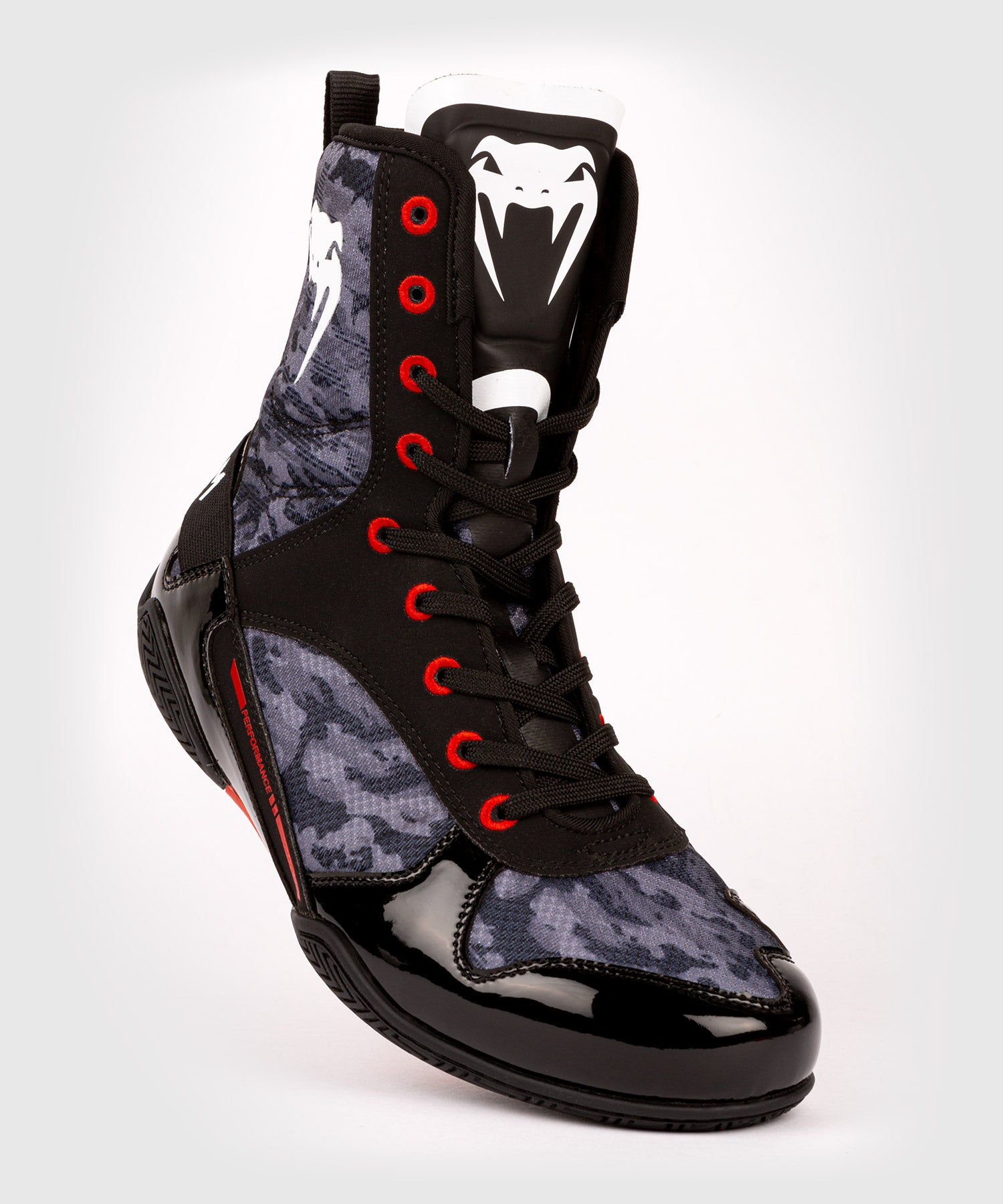 Venum Elite Boxing Shoes – Dark Camo – Dragon Bleu