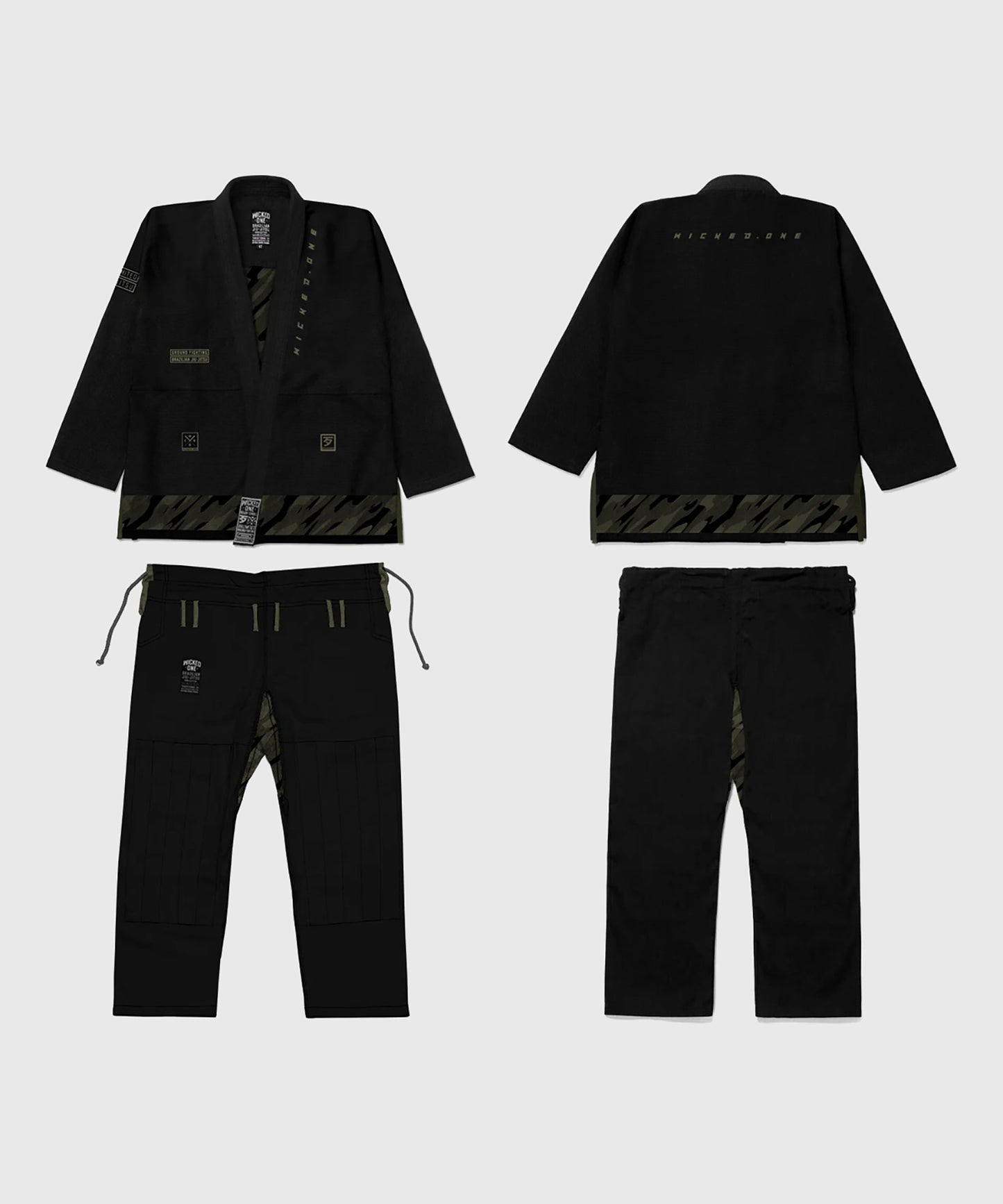 Kimono De JJB Wicked One Rush - Noir