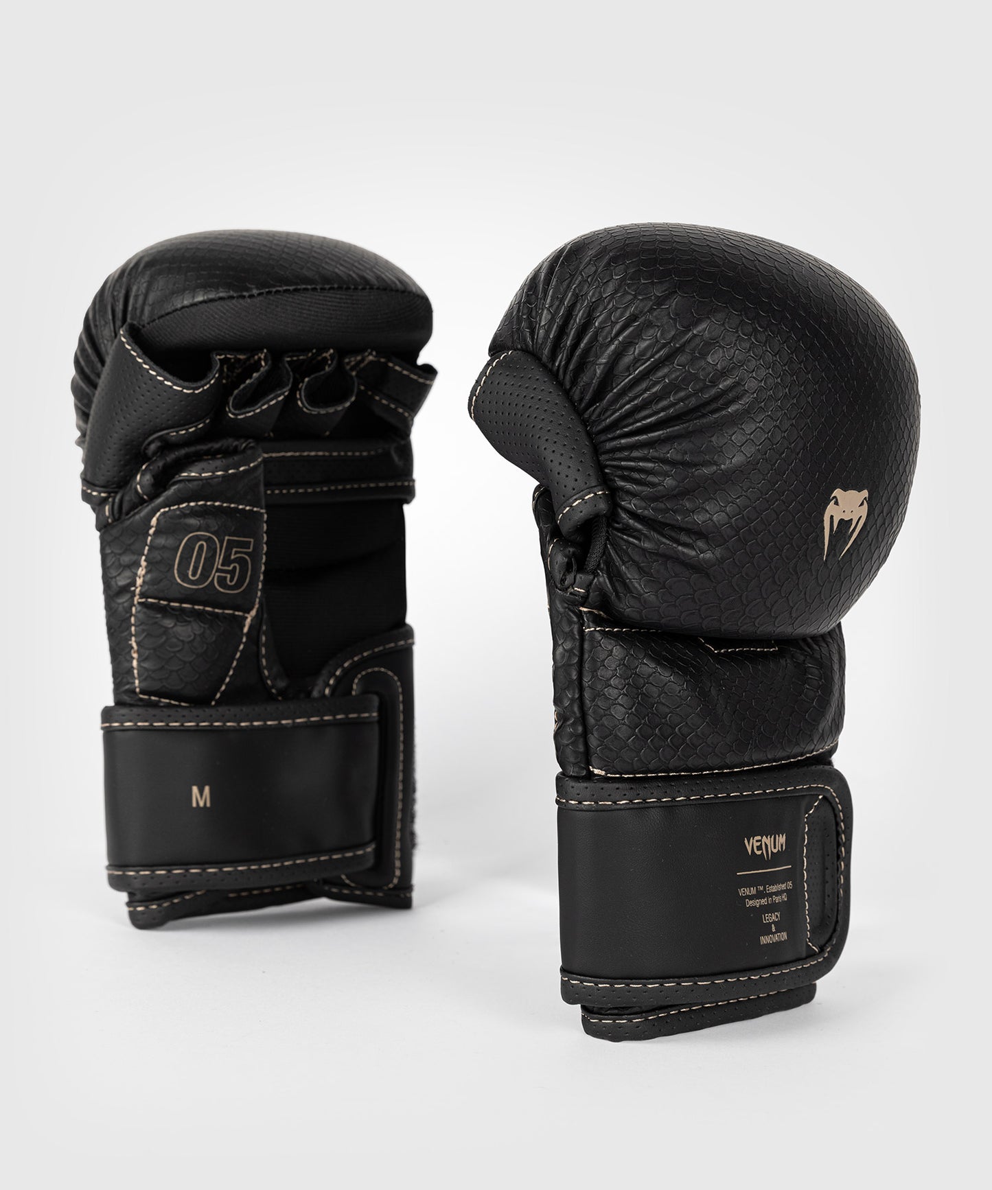 Venum Impact Evo Scales MMA Sparring Gloves - Brown