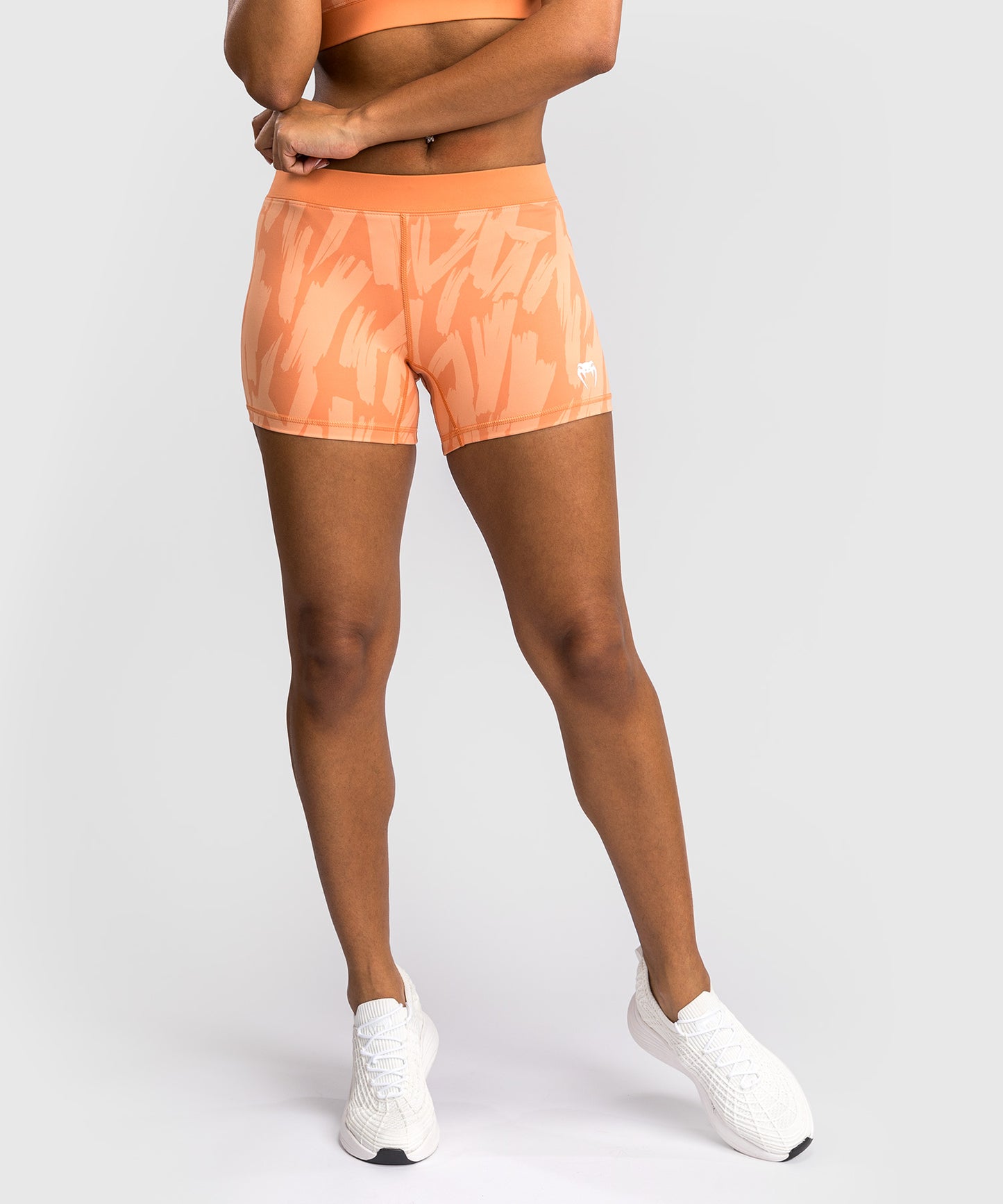 Shorts de Compression pour Femmes Venum Graffiti - Abricot Velours