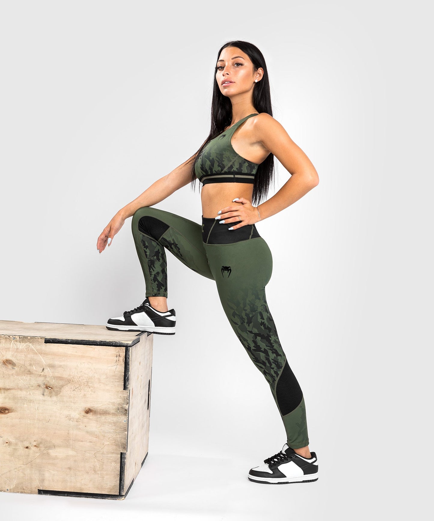 Women's UFC Leggings Venum Authentic Fight Week - Khaki