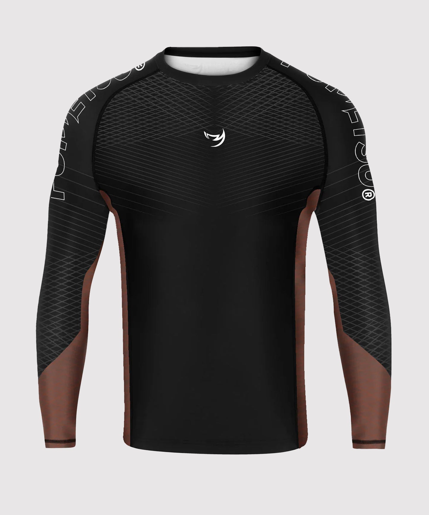 Fumetsu Competitor Mk2 Rashguard de Manga Larga - Negro/Marrón