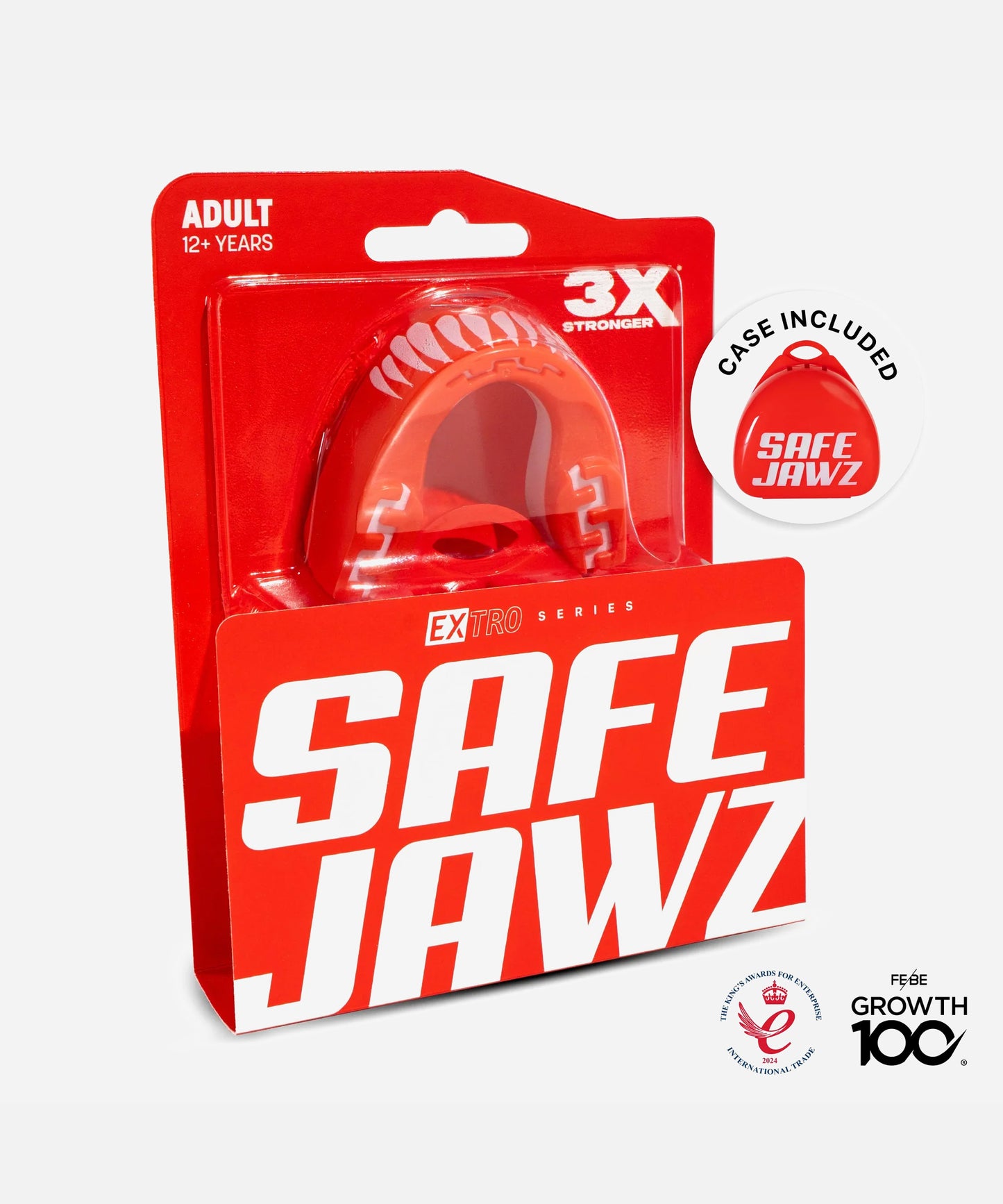 Protège-dents Safejawz Viper - Rouge