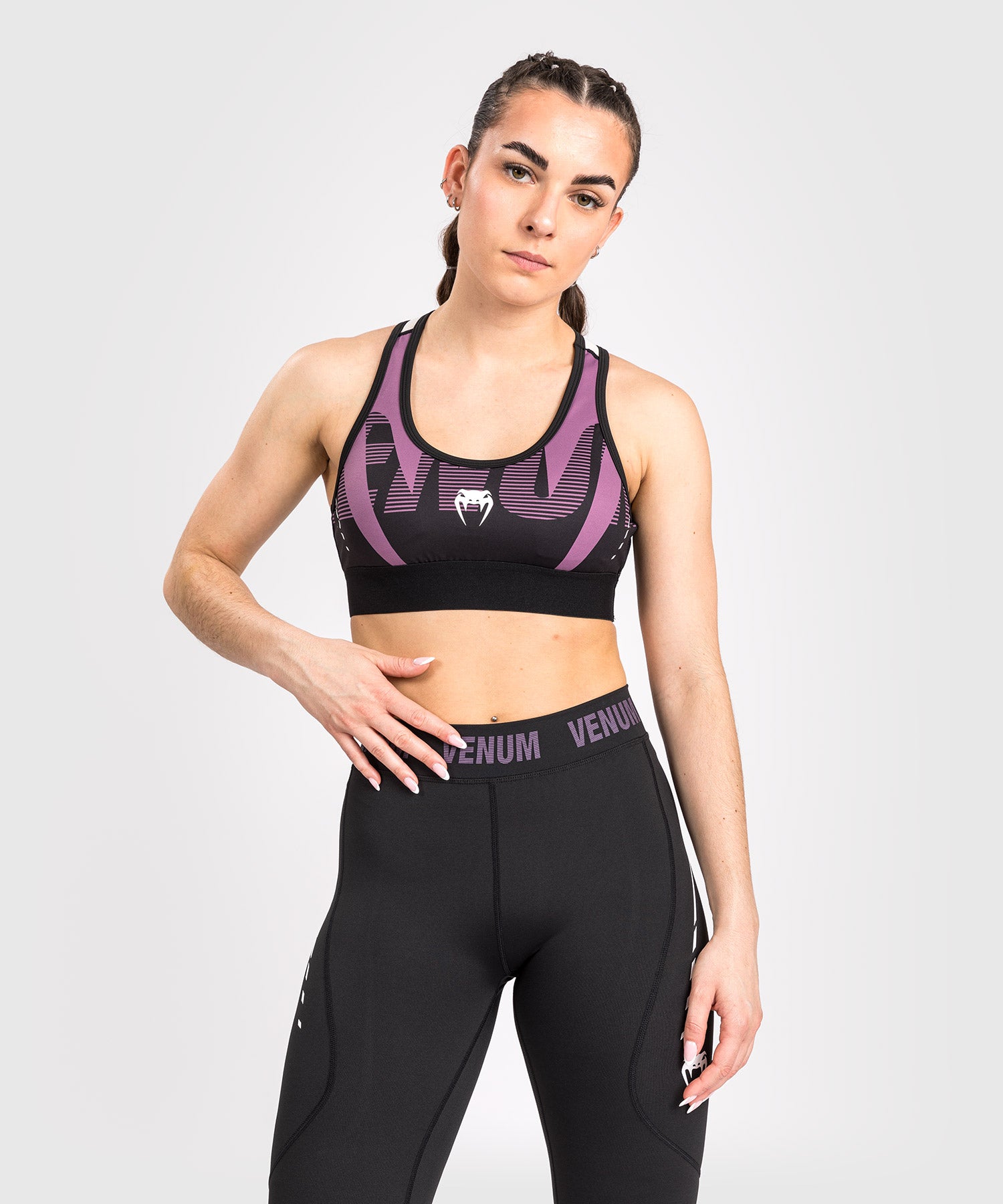 Brassière de Sport pour Femmes Venum Adrenaline Purple – Dragon Bleu