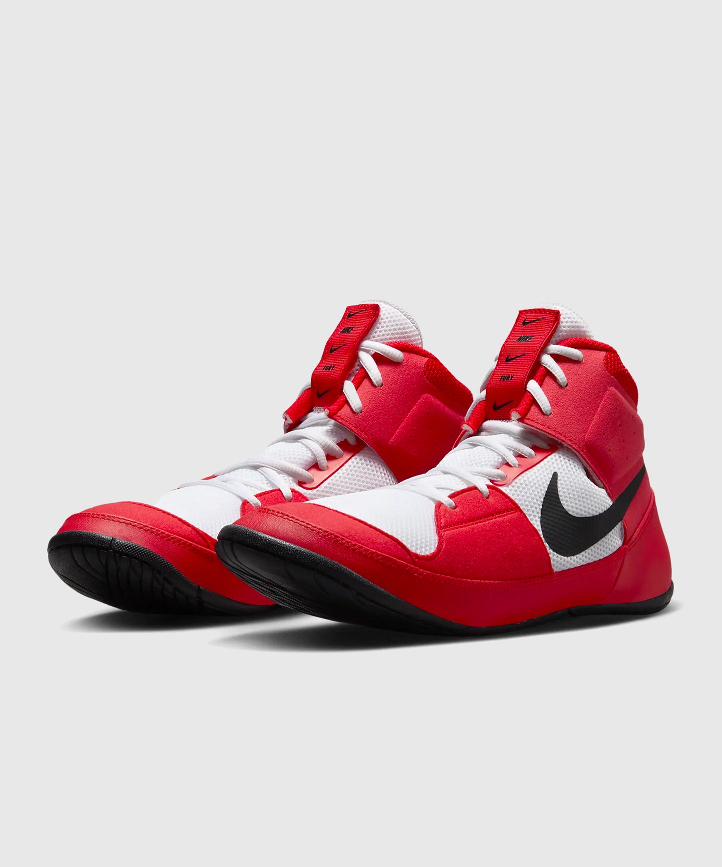 Nike Fury Wrestling Shoes - Red