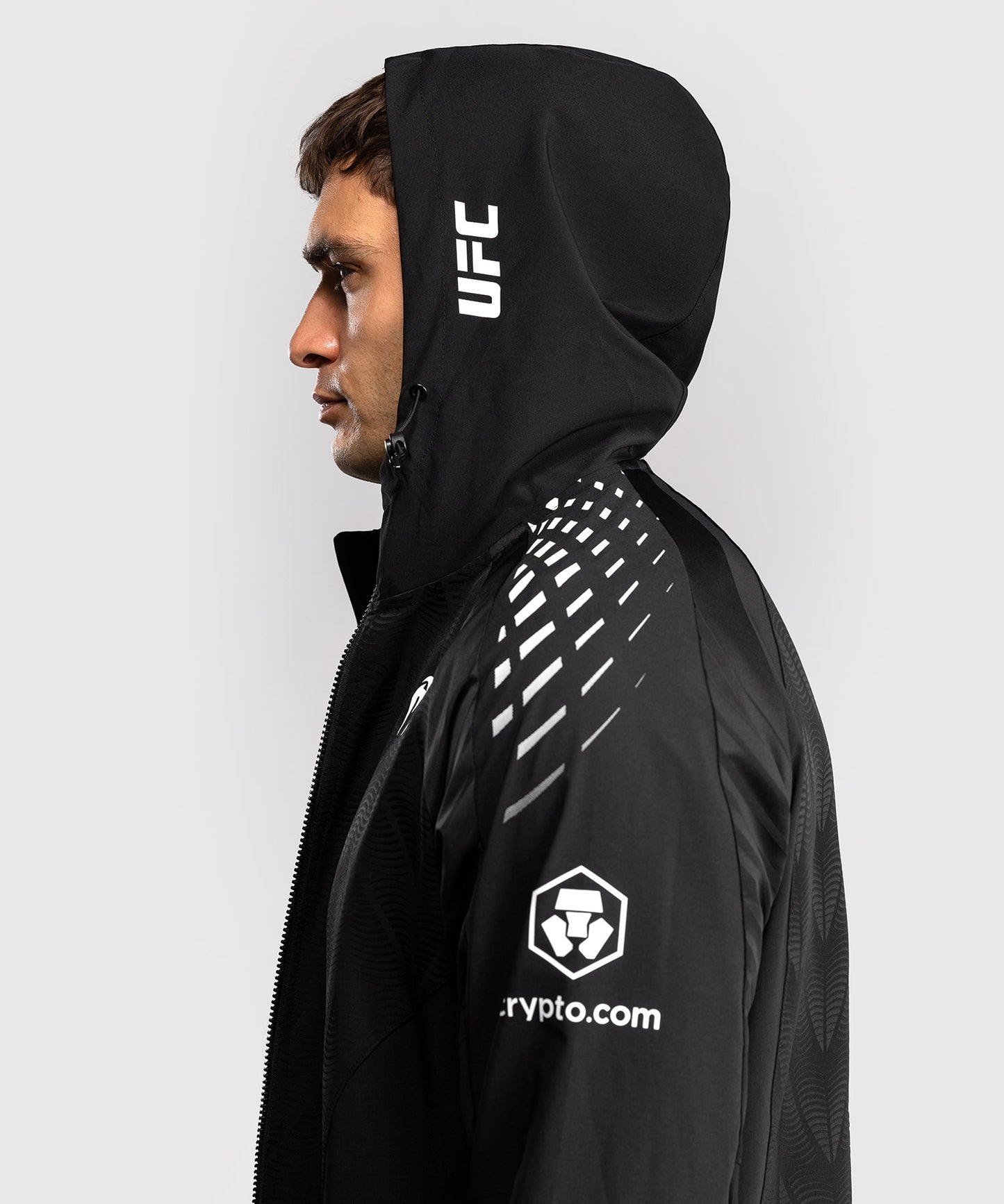 Sweat à capuche Walkout Homme UFC Zenith by Venum Authentic Fight Night - Noir