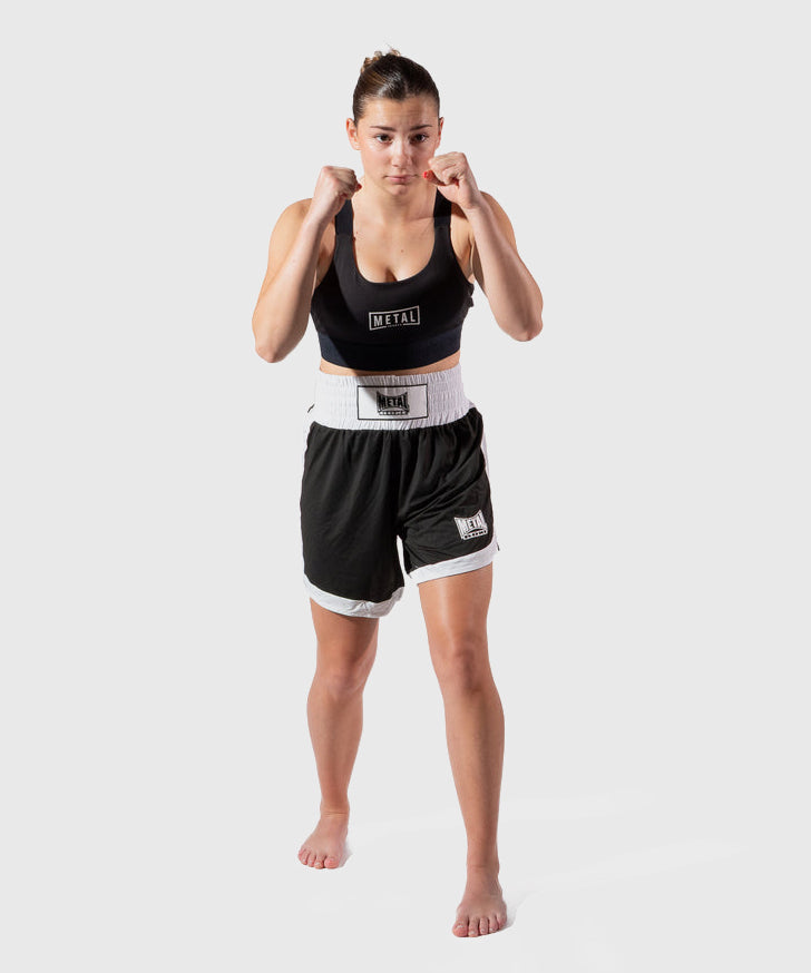 Metal Boxe One Boxing Shorts - Black