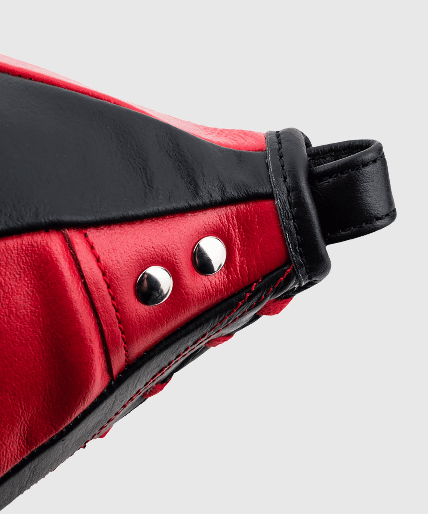 Poire de Vitesse UFC en Cuir - 9"x6" - Noir/Rouge