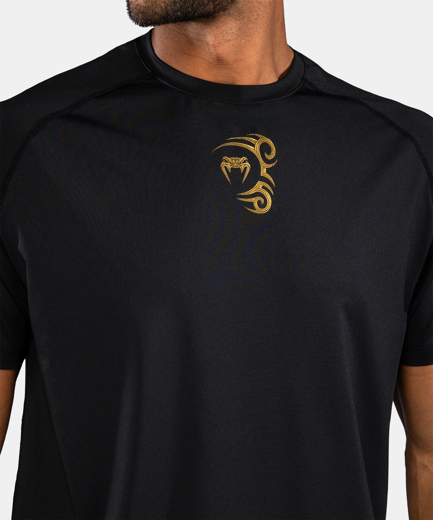 Venum x Mike Tyson Tiger Camiseta Dry Tech Tiger - Negro/Oro