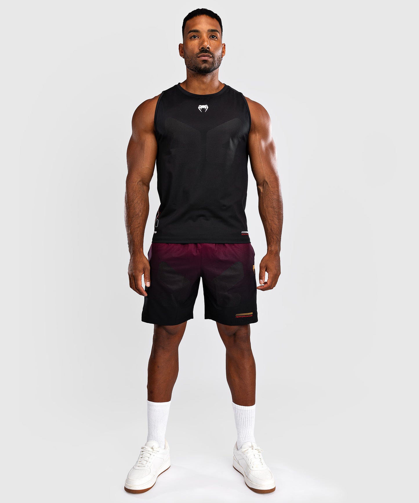Venum Tactical XT Canotta Dry Tech - Nero/Rosso Fuoco