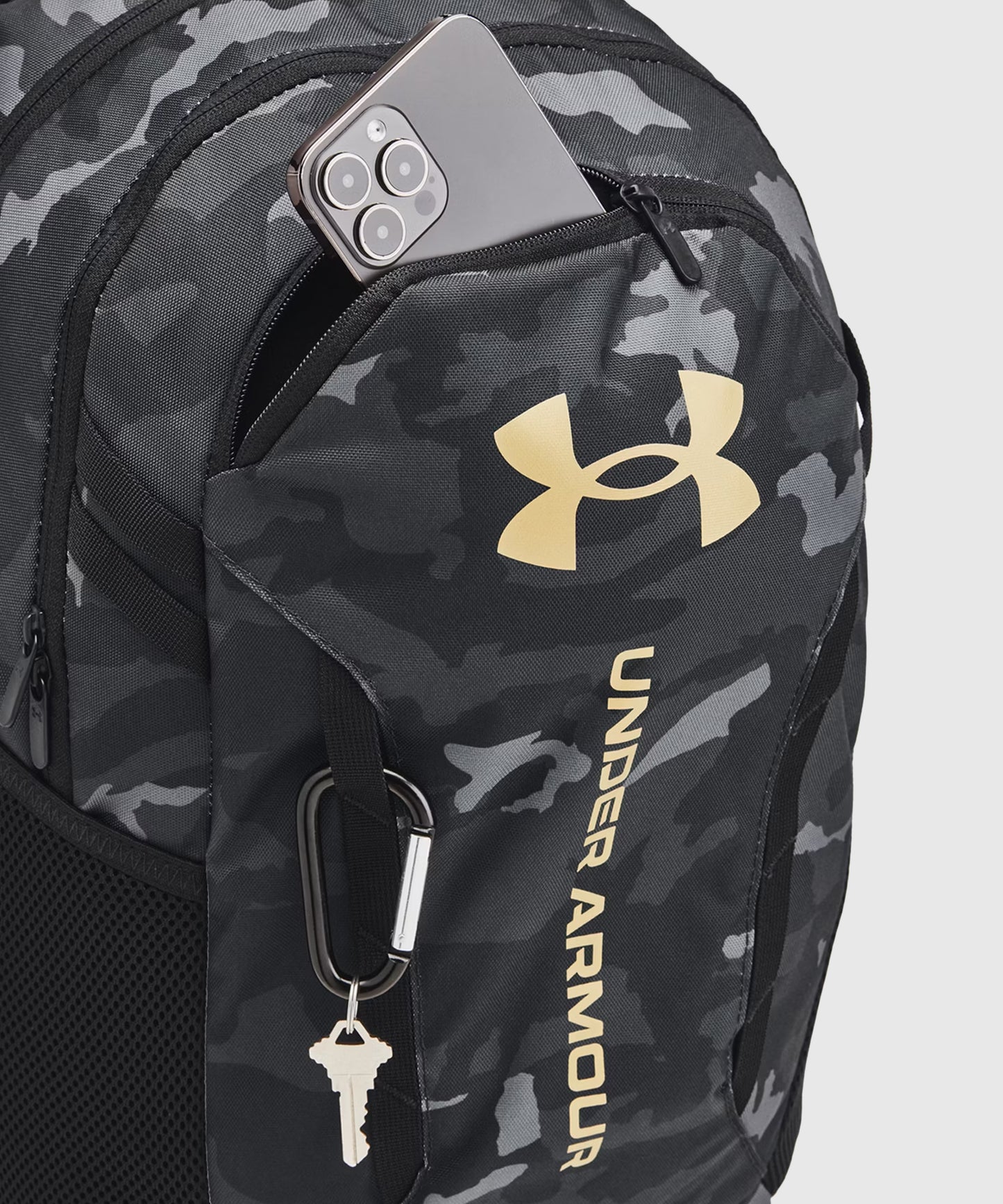 Sac À Dos Sport Under Armour Ua Hustle 6.0 - Noir/Or