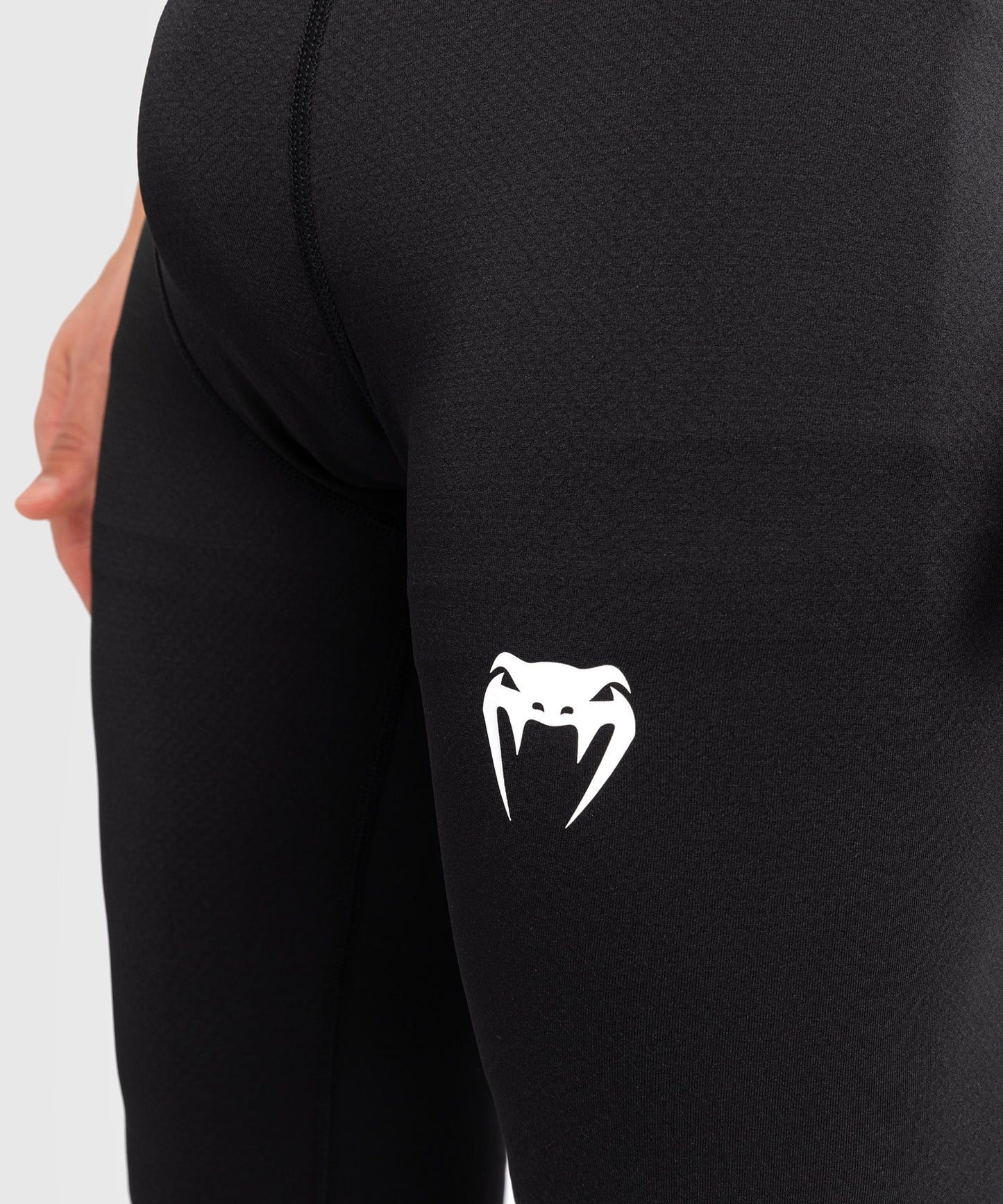 Pantalon de compression pour hommes Venum Contender - Noir/Blanc