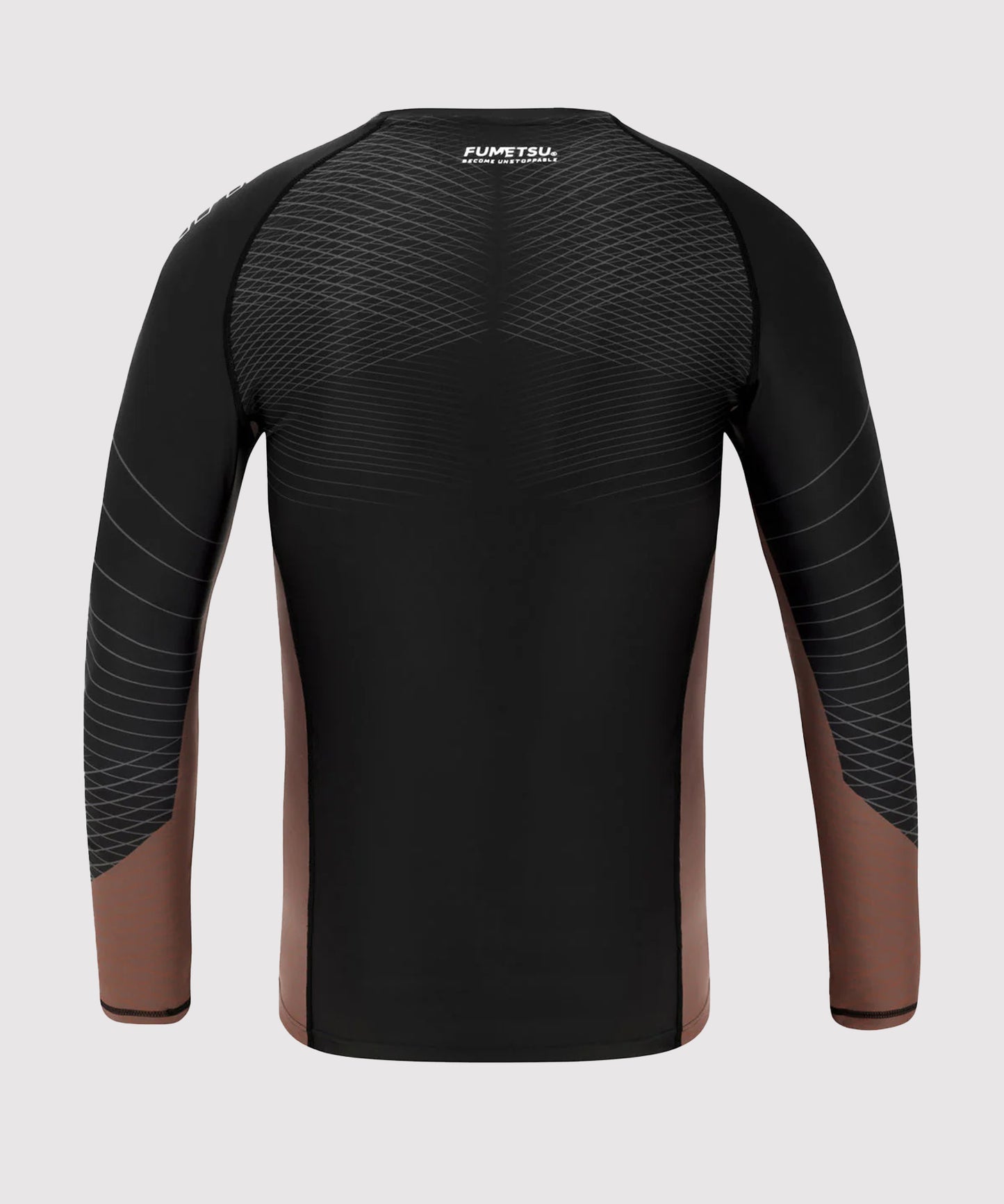Fumetsu Competitor Mk2 Rashguard de Manga Larga - Negro/Marrón