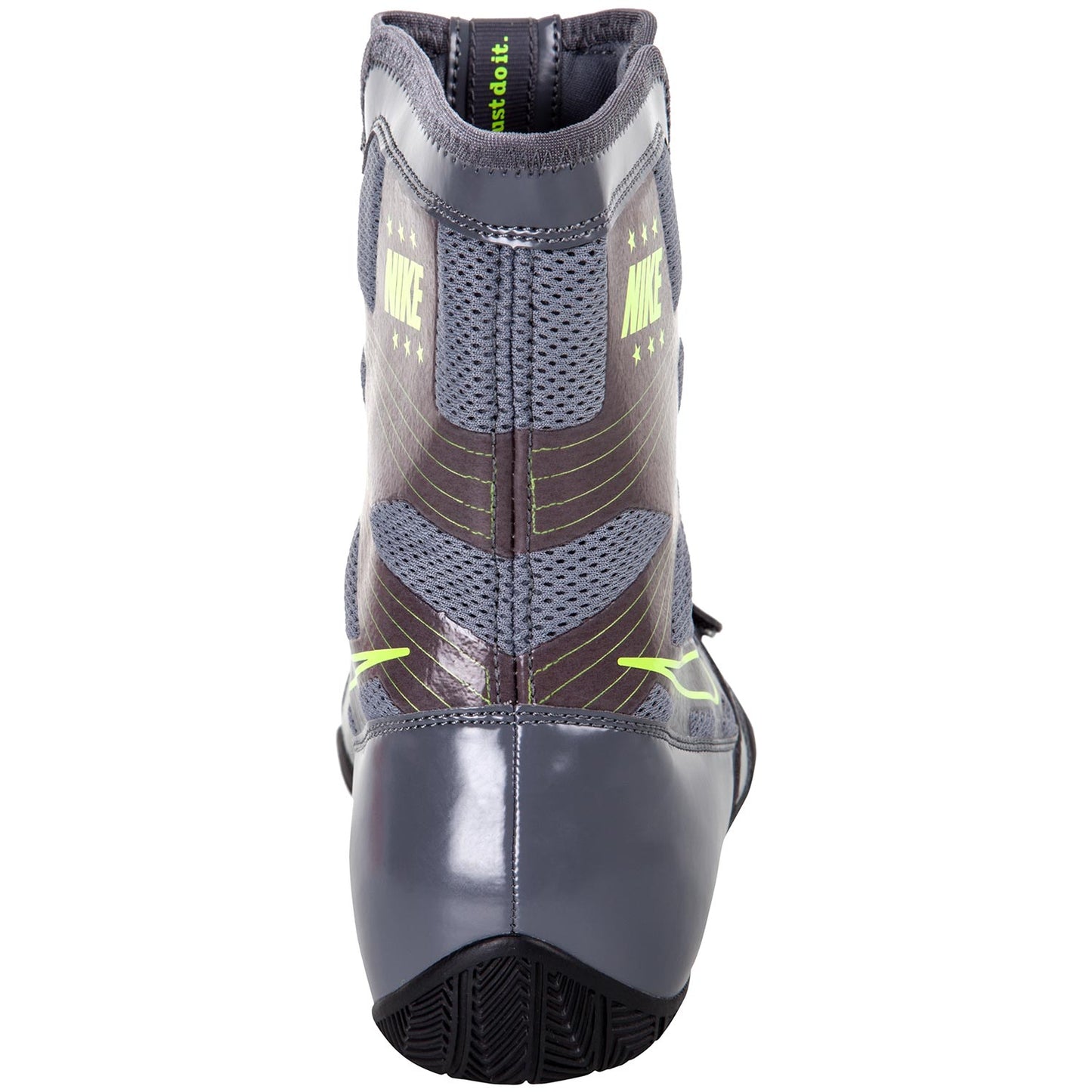 Chaussures de Boxe Nike Semi-Montantes Hyperko - Gris/Jaune