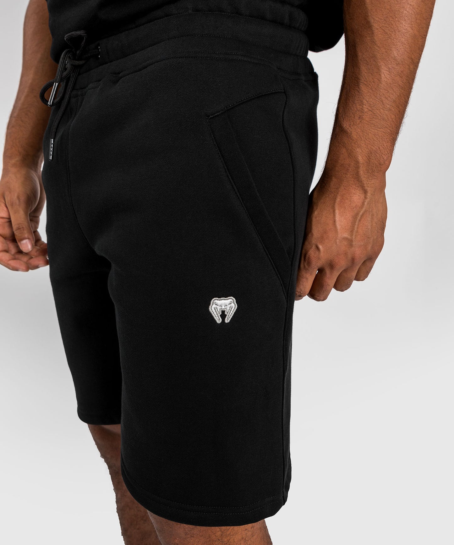 Short en coton Venum Silent Power - Noir