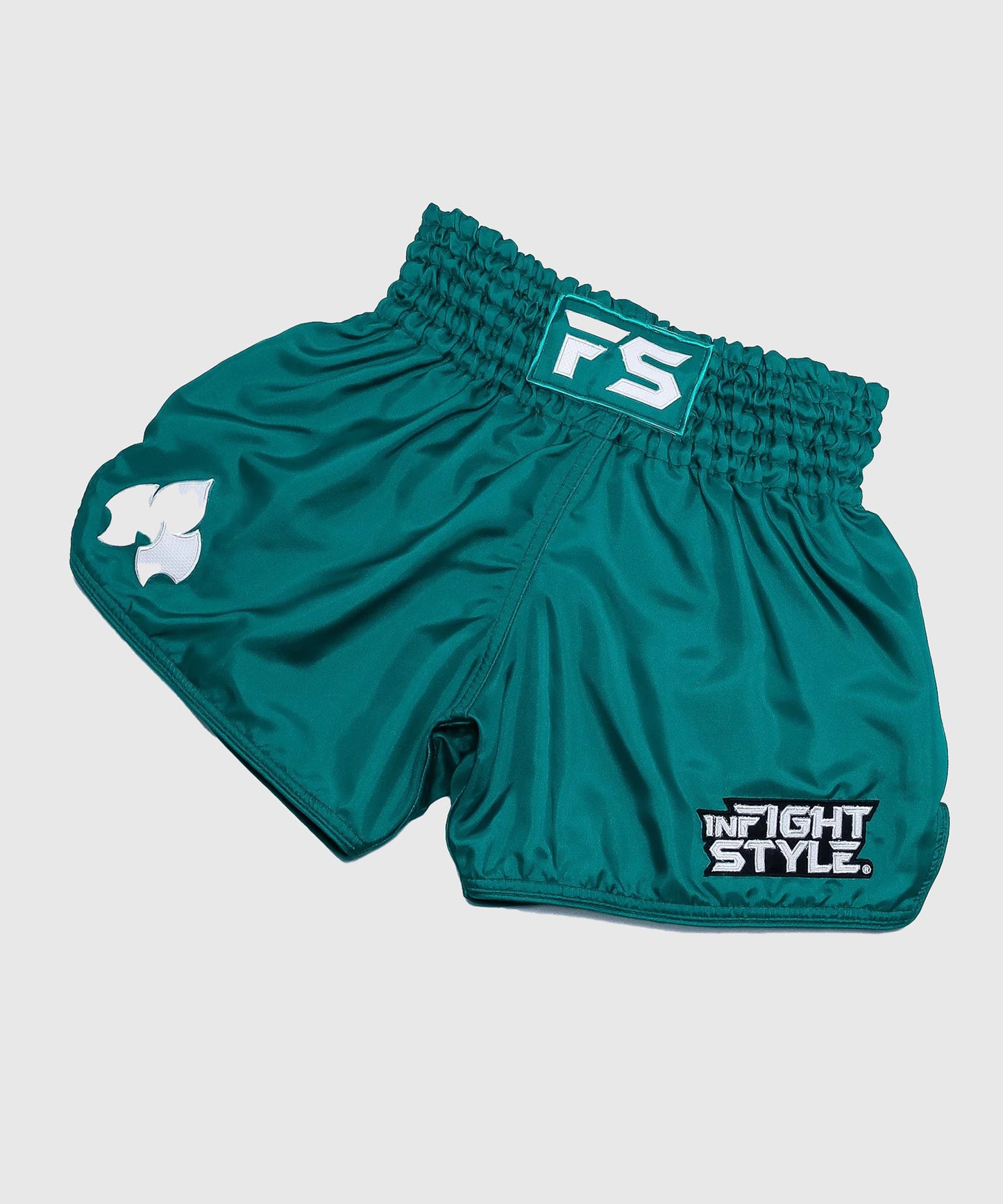 Infightstyle Fs Utility Retro Muay Thai Shorts - Harbor Blue