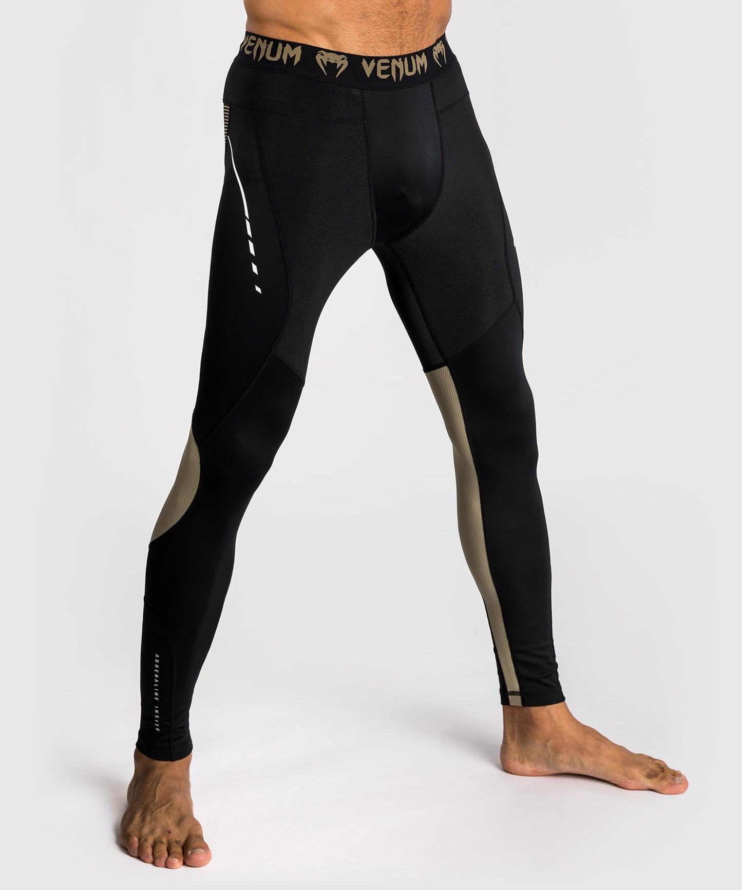 Venum Adrenaline Spats – Schwarz/Sand