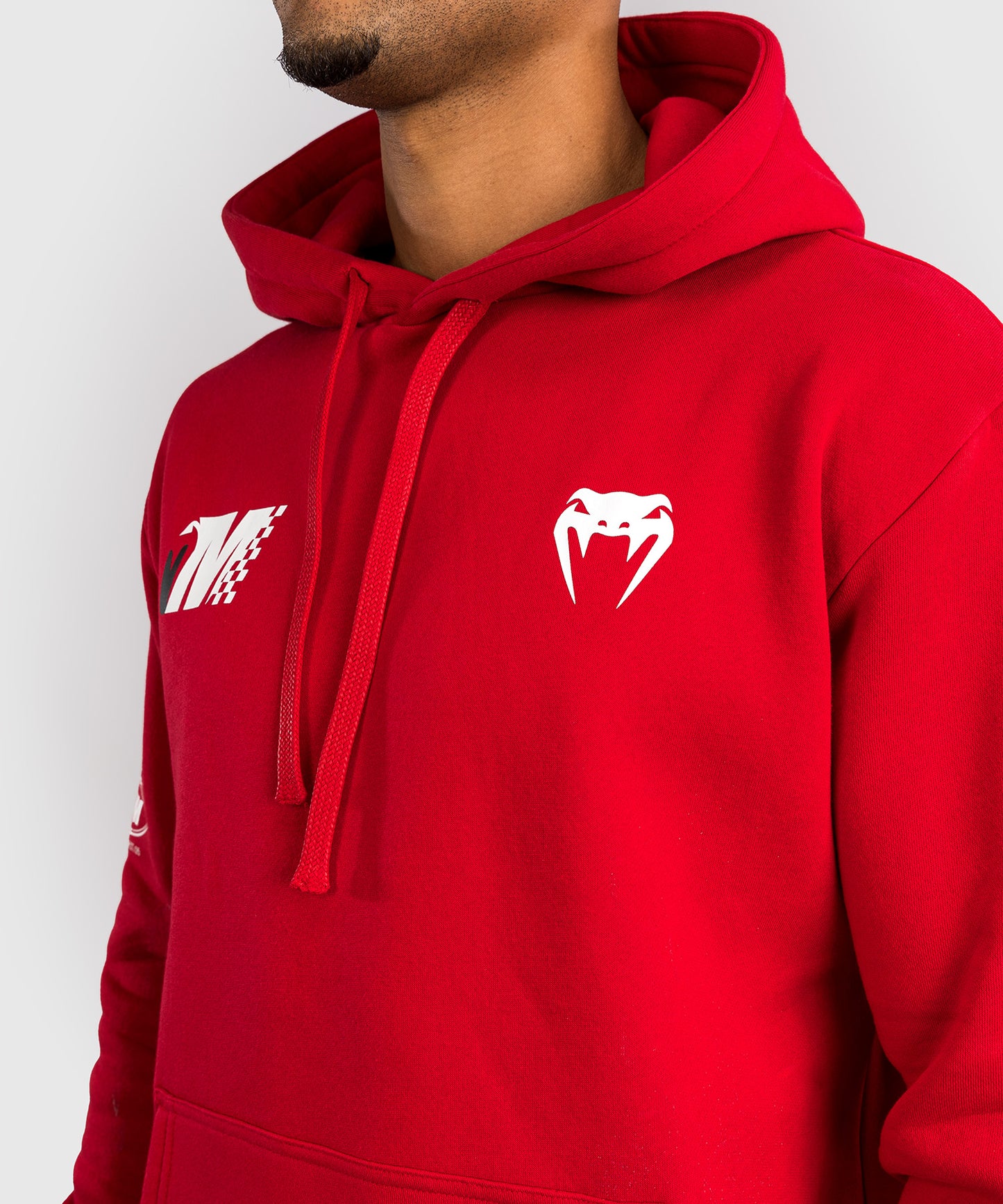 Venum Motorsport Sudadera con Capucha - Rojo Racer