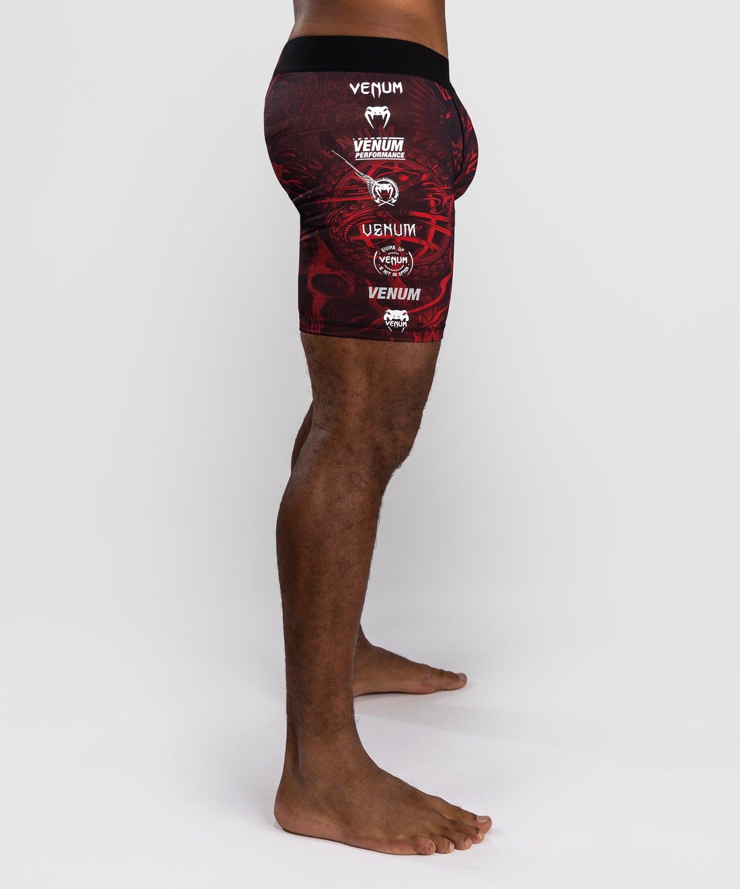Venum 20th Anniversary Short de Compresión - Negro/Rojo