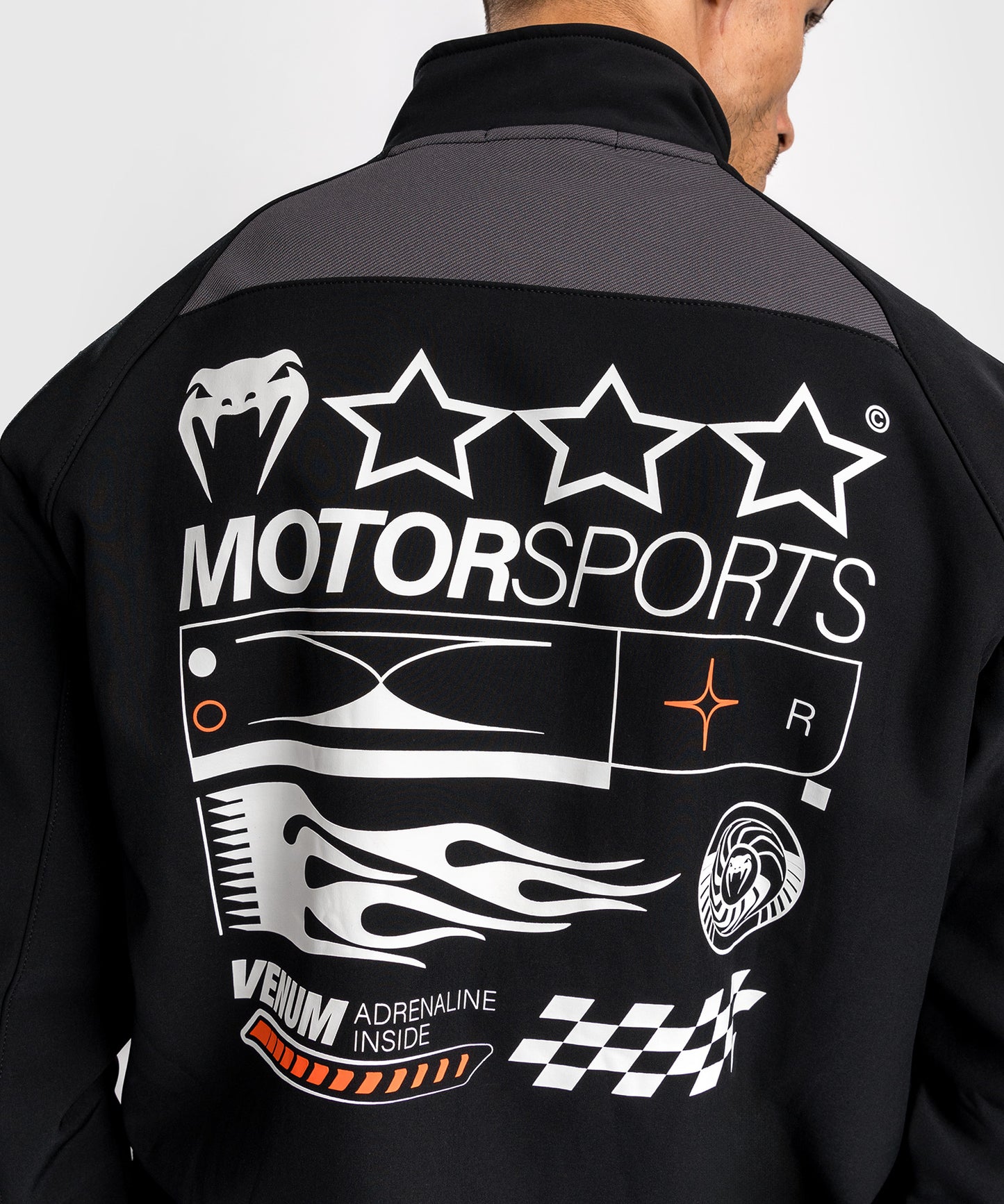 Venum Motorsport Chaqueta Softshell - Negro Profundo