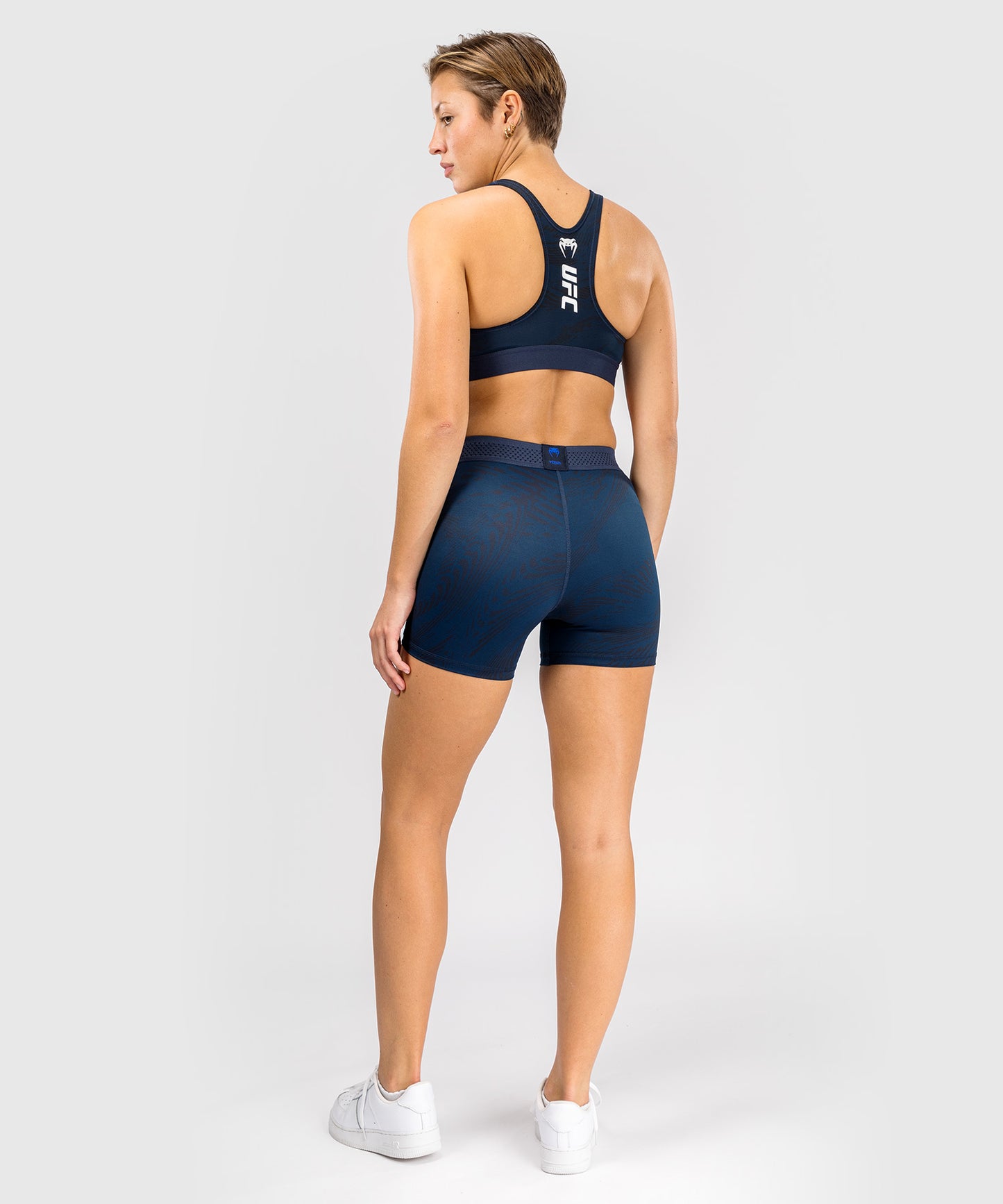 UFC Fusion by Venum Fight Week Damen Vale Tudo Short - Ozeanisches Blau