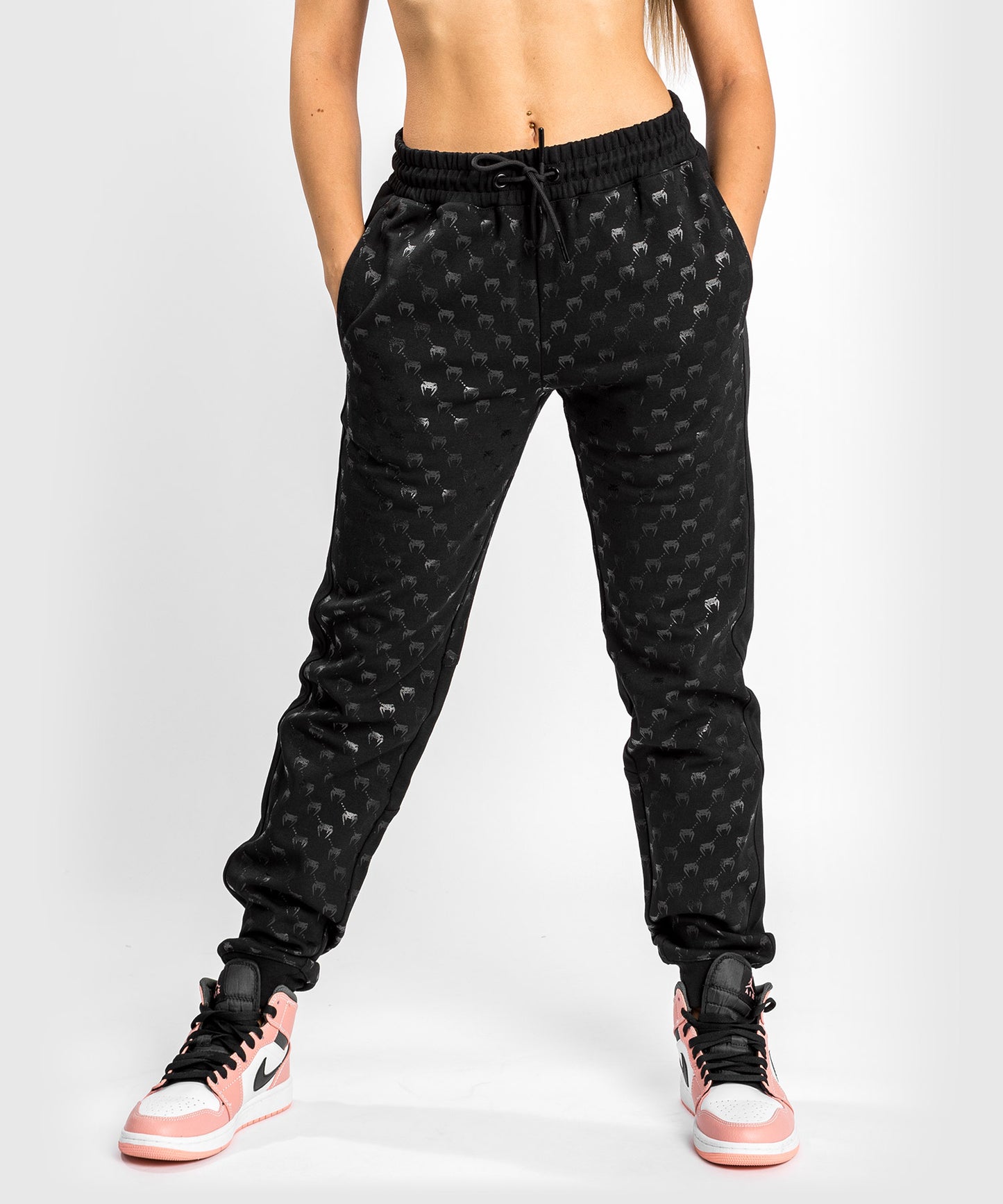 Pantalon de jogging Femme Venum Monogram - Noir/Or rose