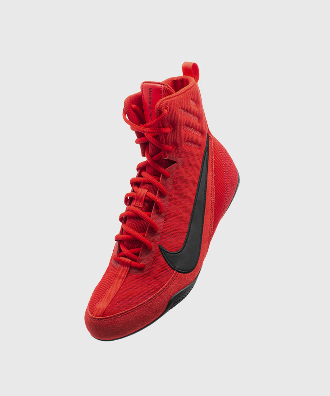 Chaussures de Boxe Semi-Montantes Nike Machomai 3 - Rouge
