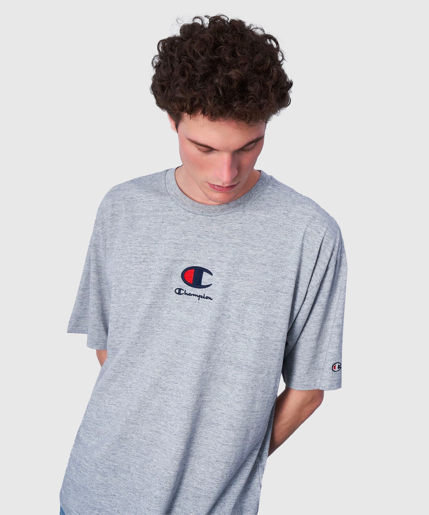 Champion Legacy T-Shirt Maniche Corte – Grigio