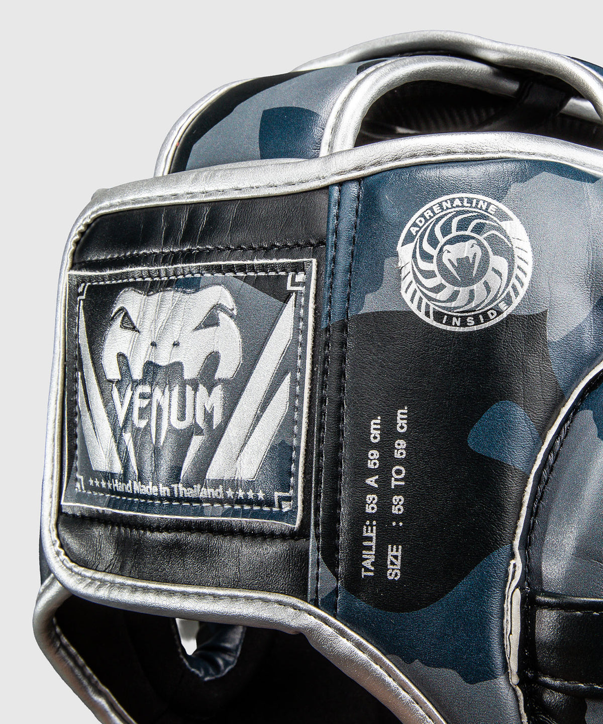 Venum Elite Camo Kopfschutz – Dunkelmarineblau/Blau