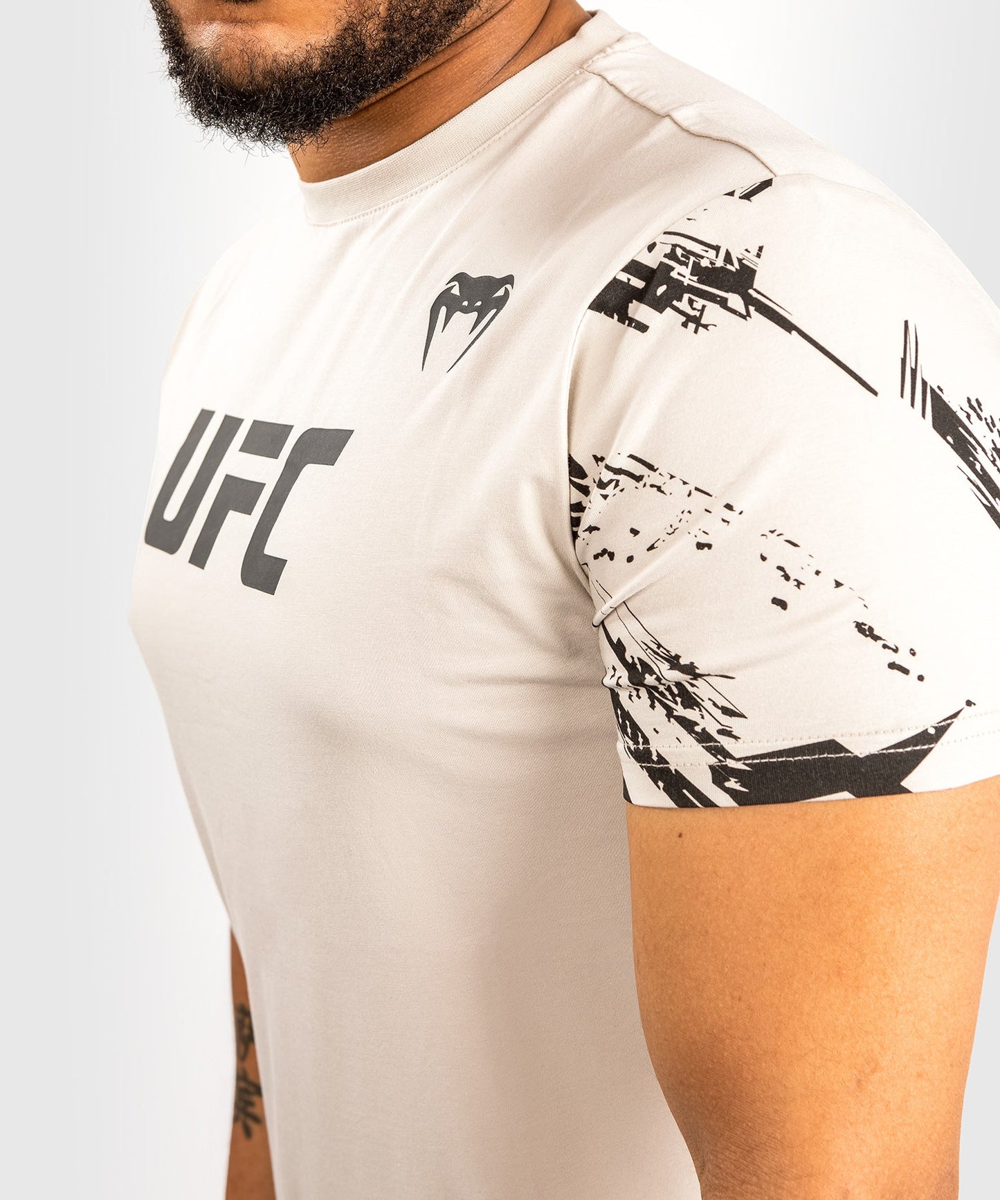 UFC T-Shirt Venum Authentic Fight Week 2.0 - Short Sleeve - Sand