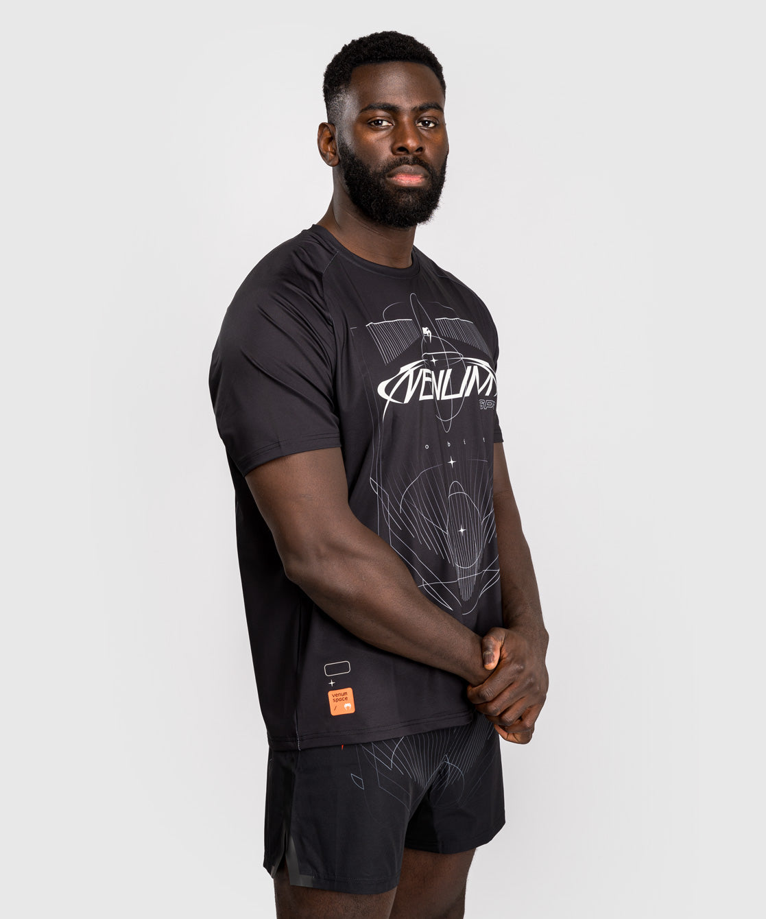 Venum Eclipse Dry-Tech T-Shirt – Schwarz/Silber