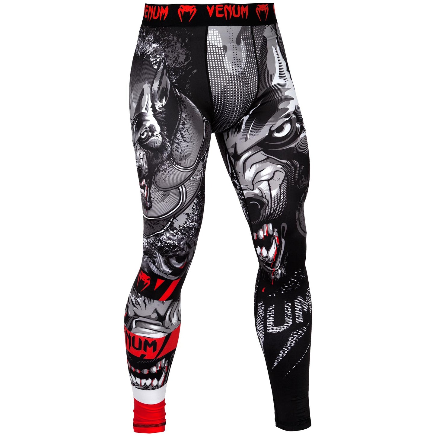 Venum Werewolf Compression Tights - Black/Grey