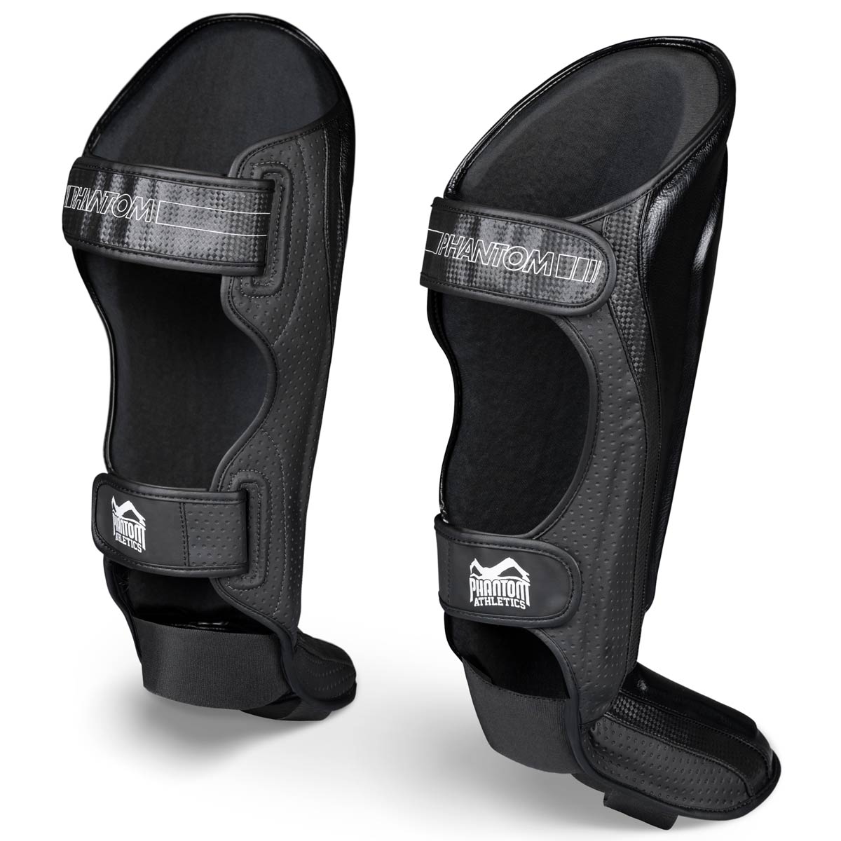 Protège-tibias Phantom Athletics Riot Pro - Noir