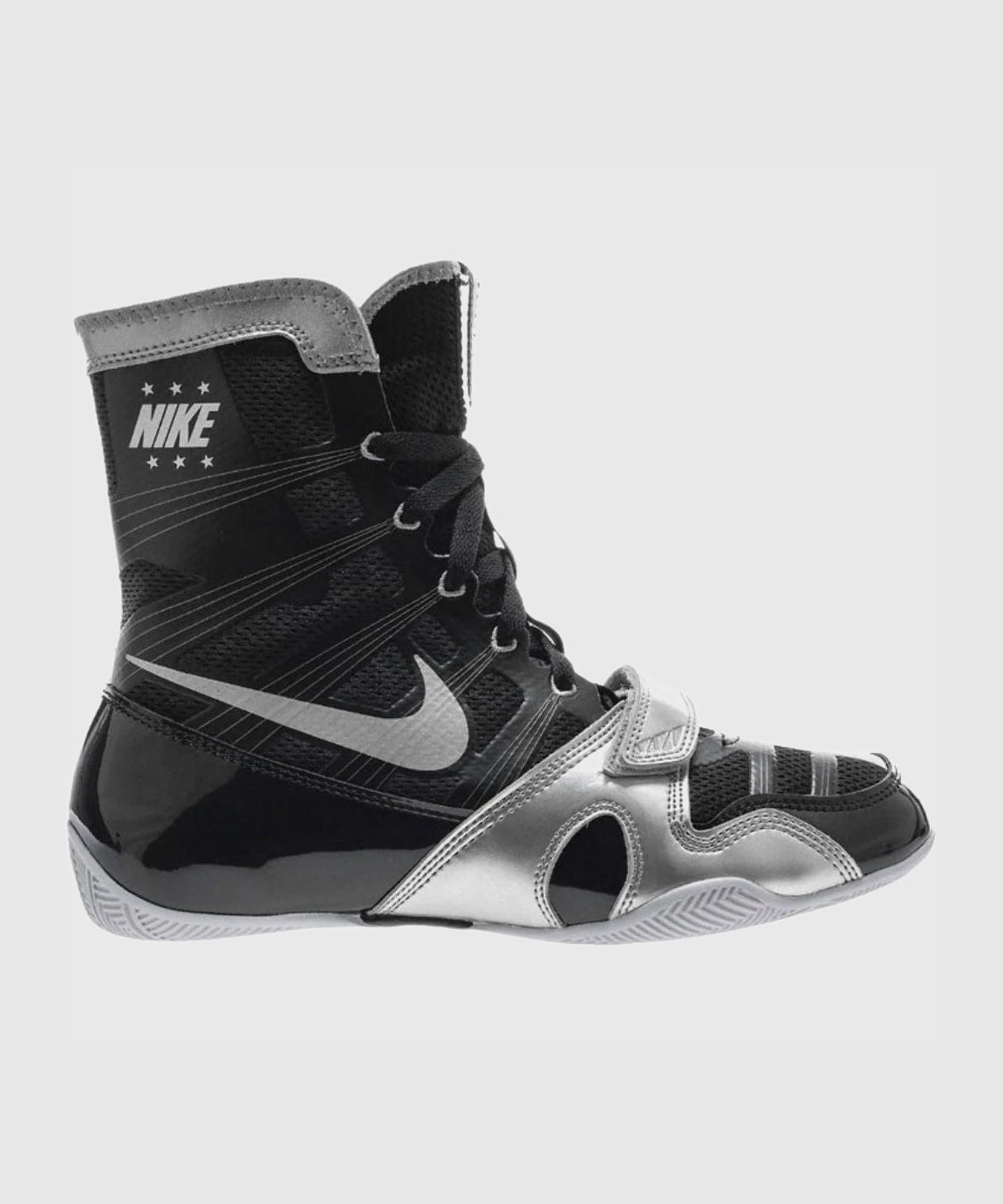 Nike Hyperko 1 Zapatillas de Boxeo - Negro/Plata