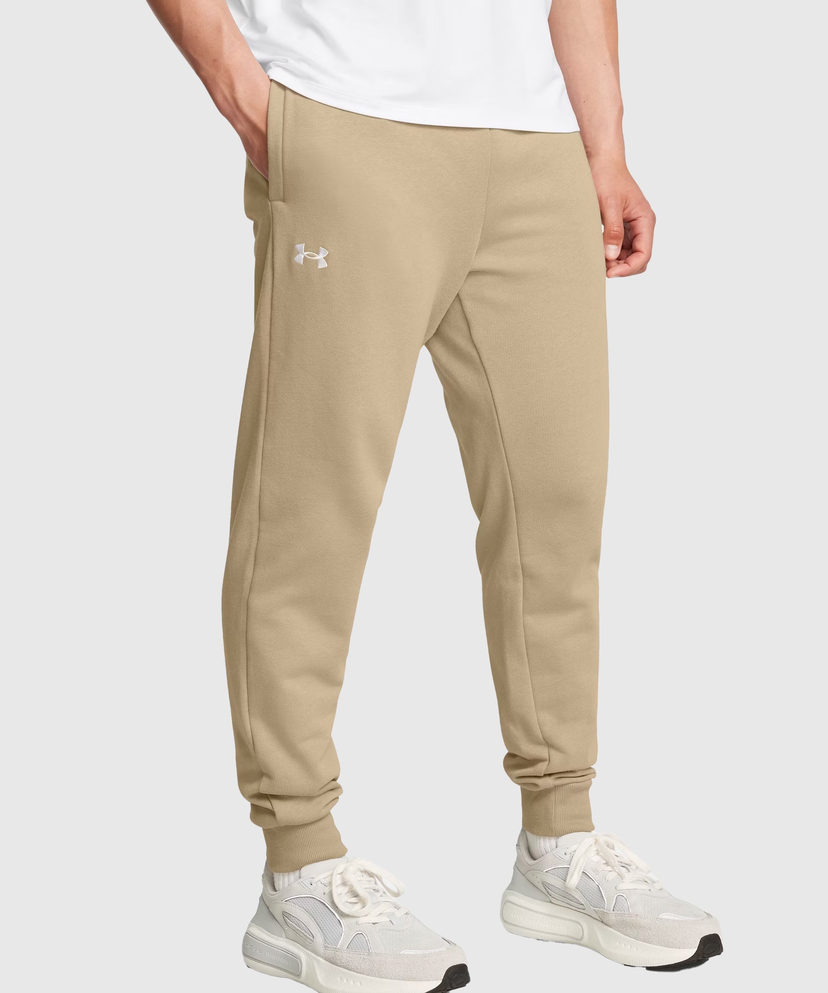 Under Armour Ua Rival Jogging Pants – Beige – Dragon Bleu