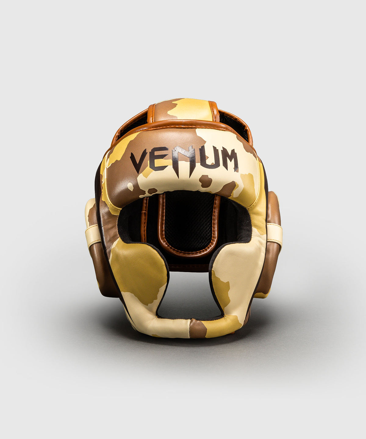 Venum Elite Camo Kopfschutz – Hellbeige/Braun