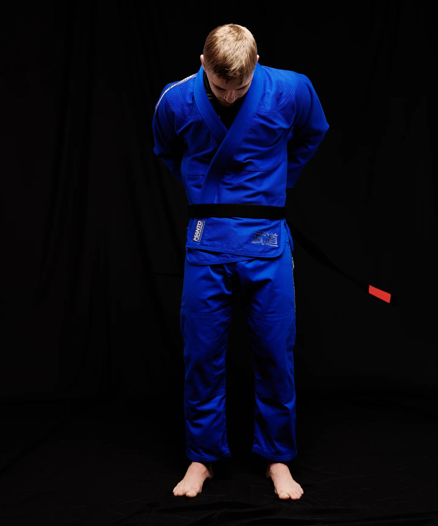 Kimono De Jjb Manto "Society" - Bleu